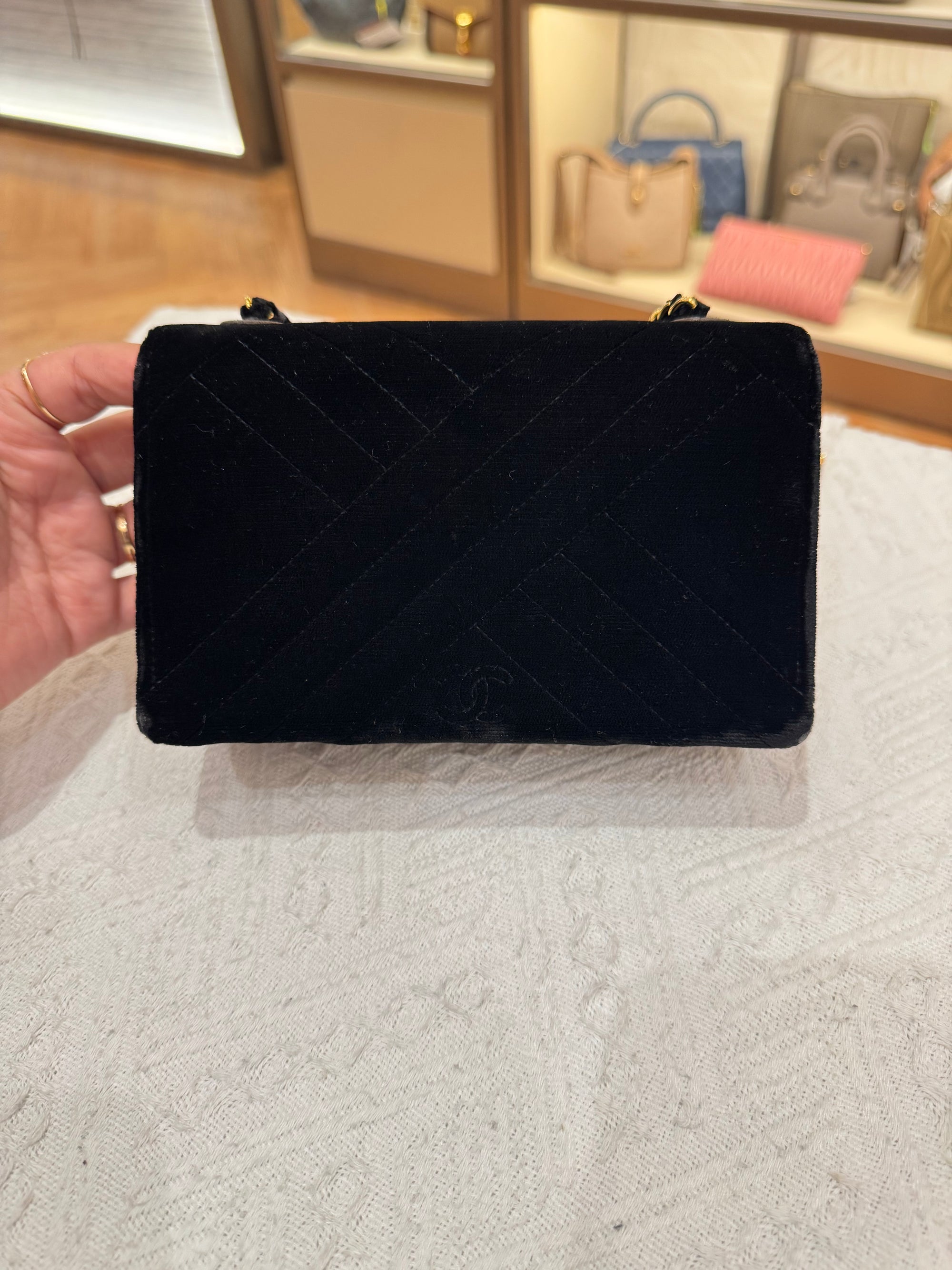 Chanel Mini Flap Velvet