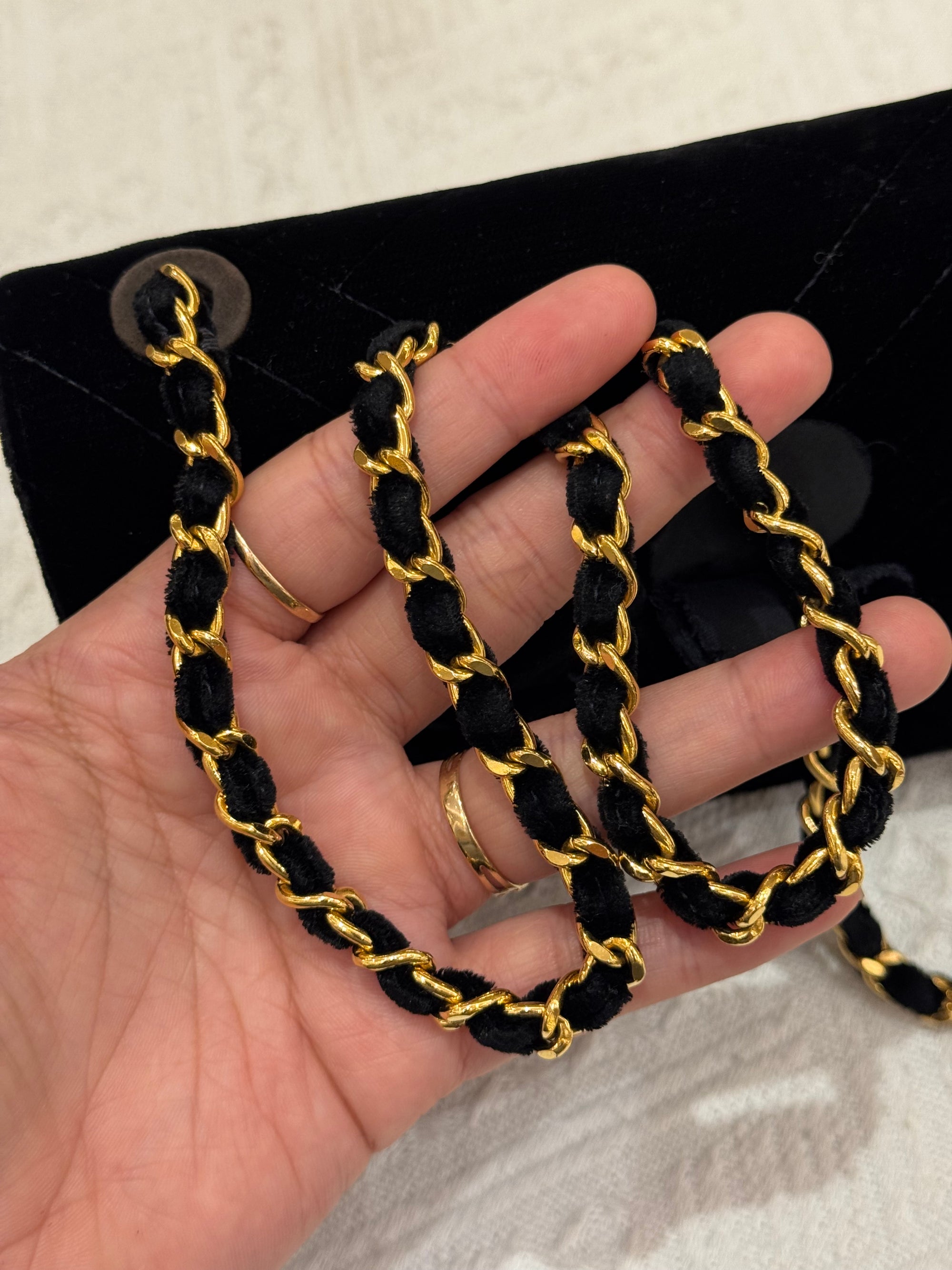 Chanel Mini Flap Velvet