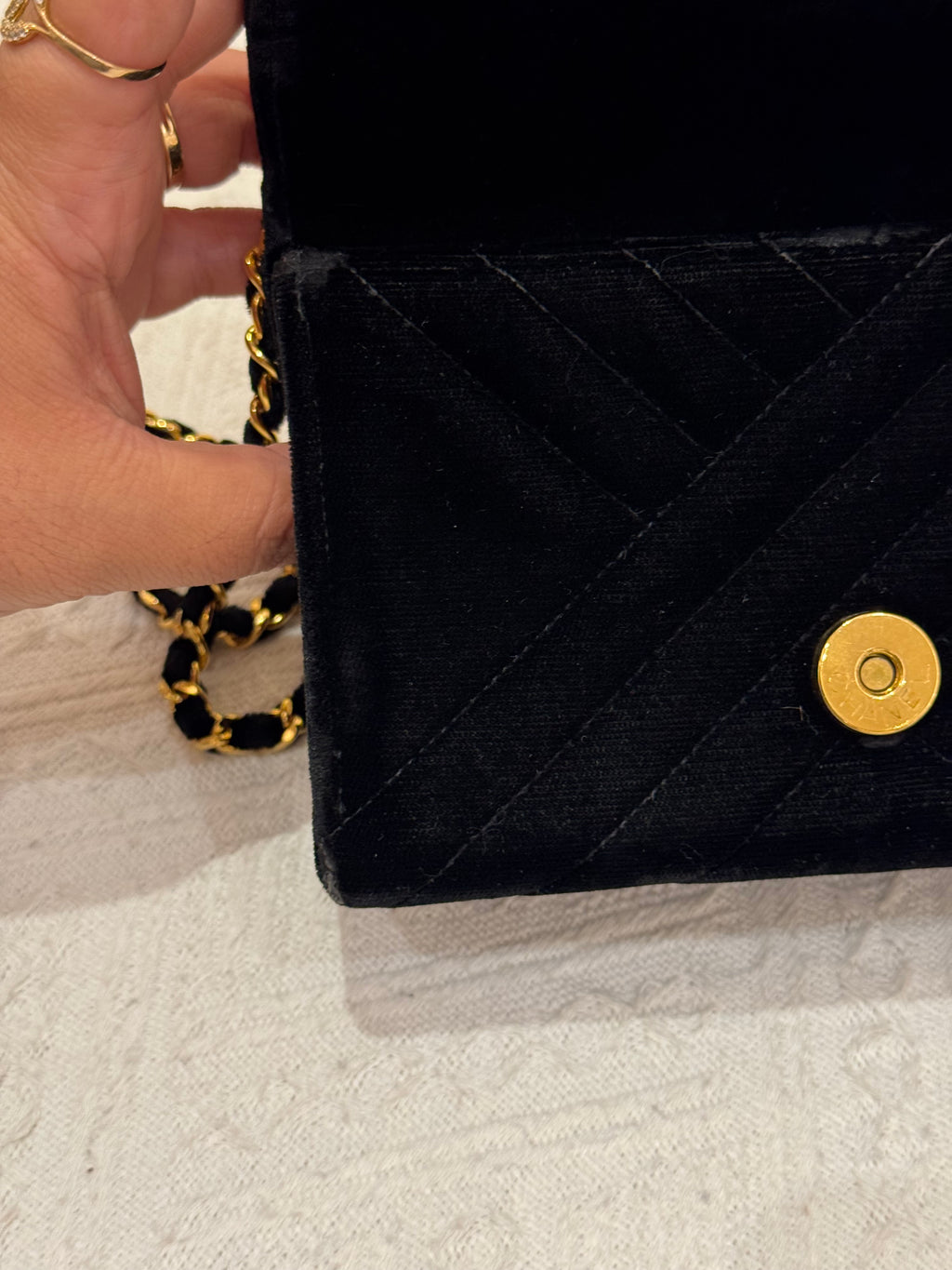 Chanel Mini Flap Velvet
