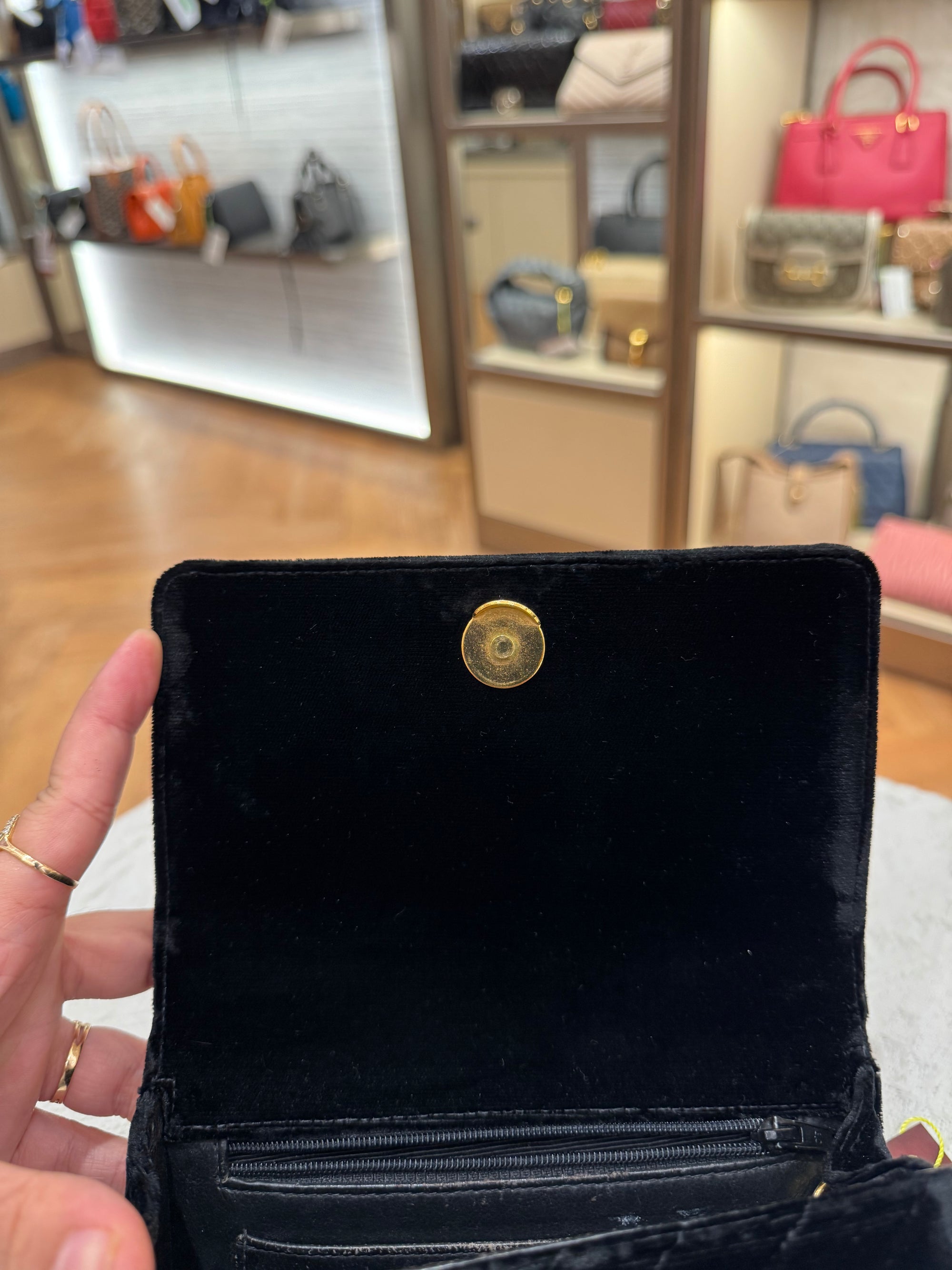 Chanel Mini Flap Velvet