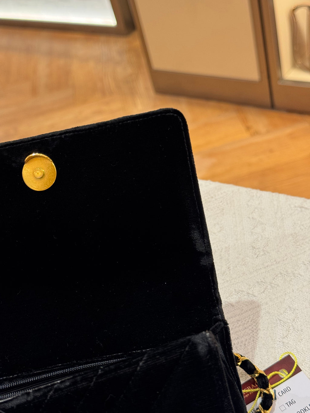 Chanel Mini Flap Velvet