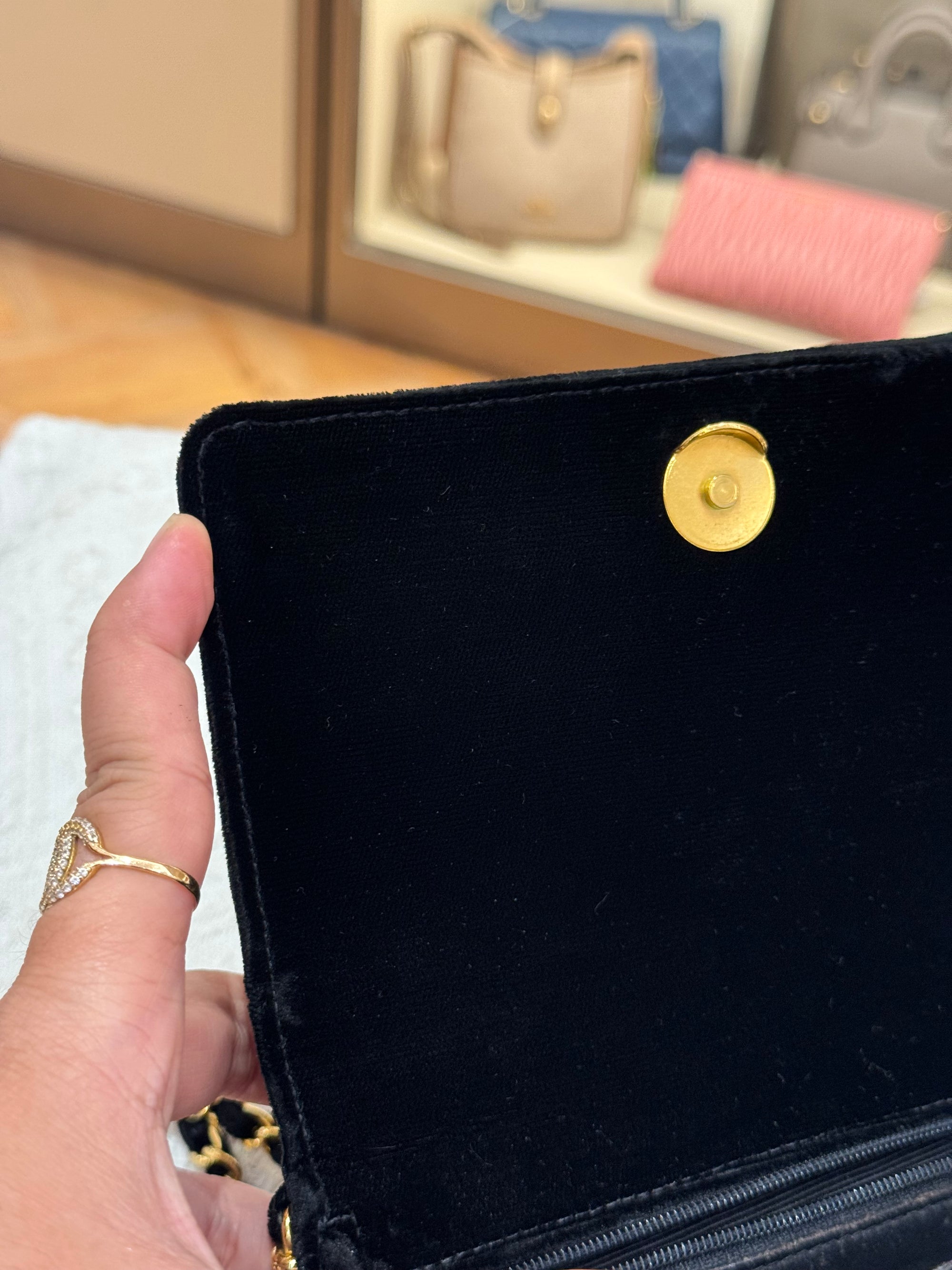 Chanel Mini Flap Velvet