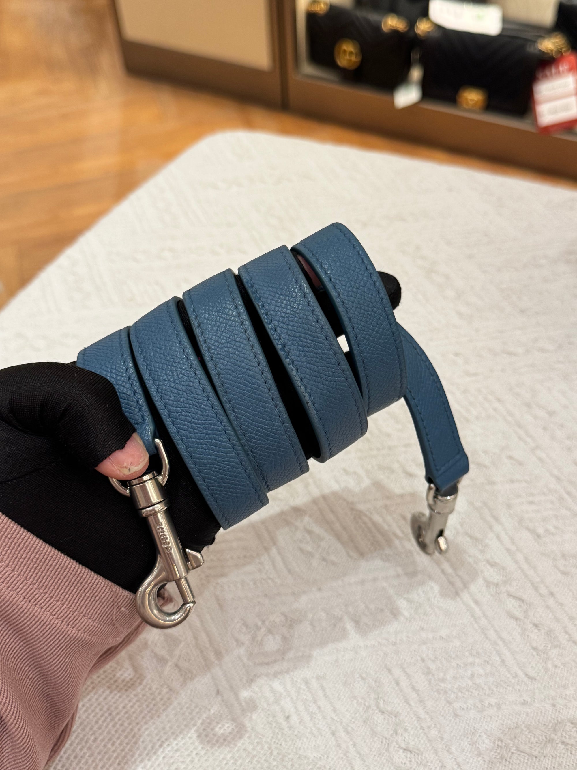 Celine Micro Belt Bag Blue