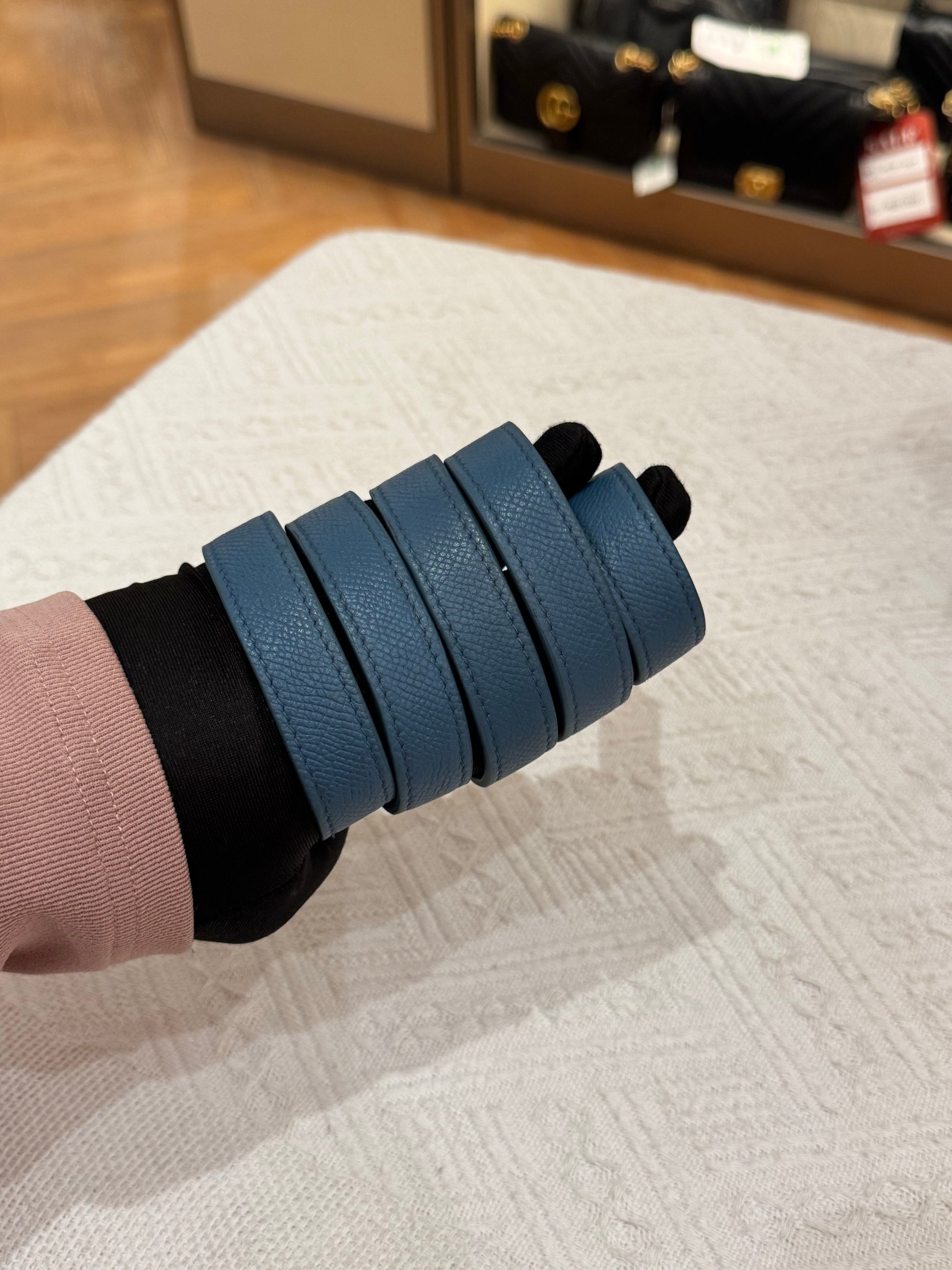 Celine Micro Belt Bag Blue