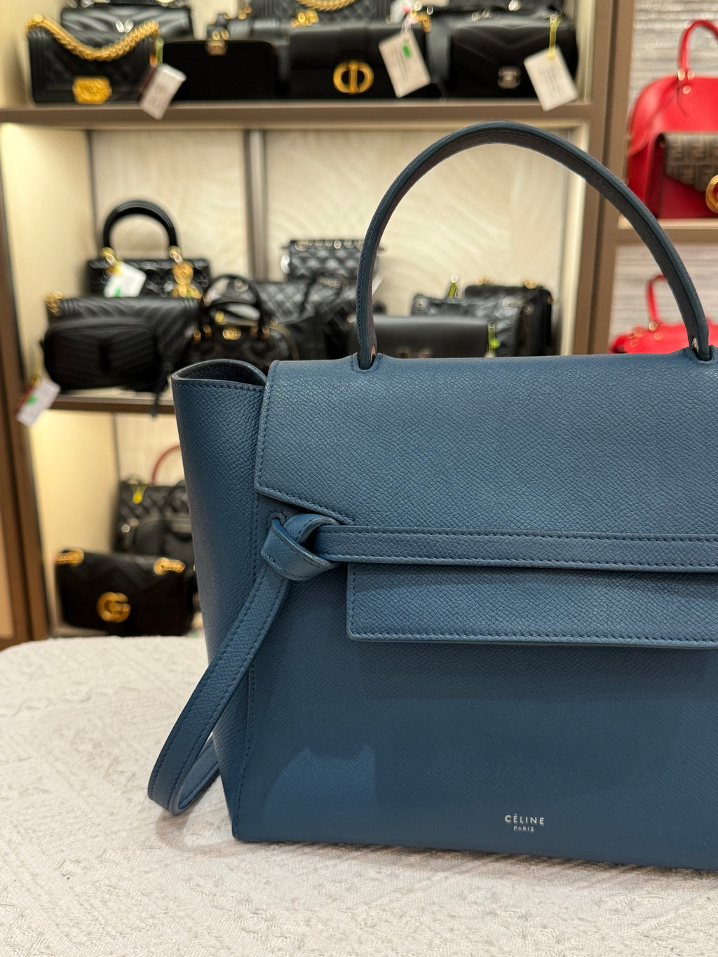 Celine Micro Belt Bag Blue