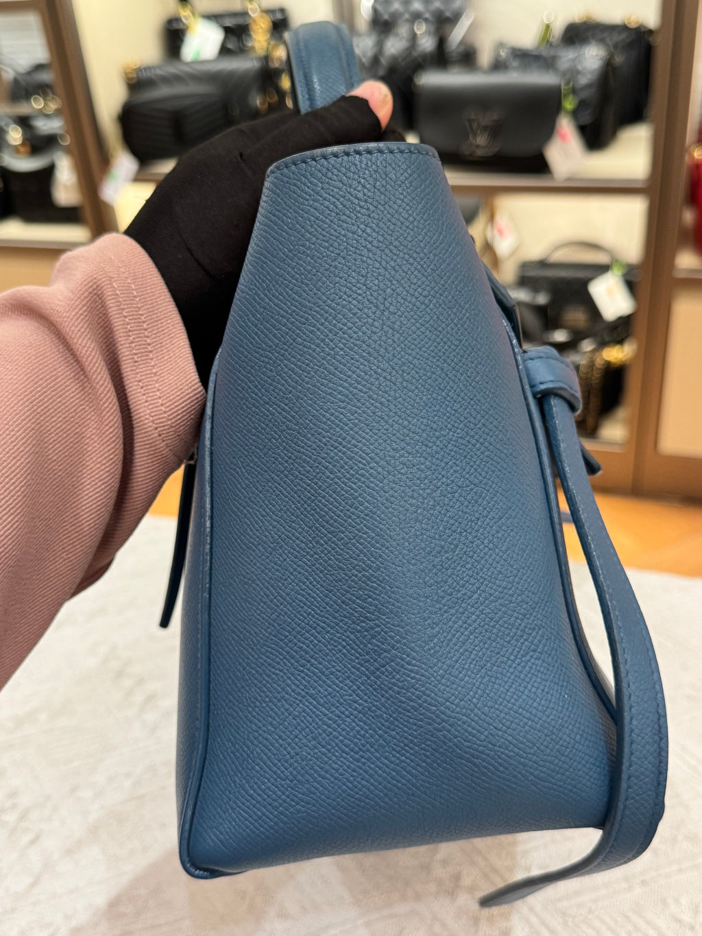 Celine Micro Belt Bag Blue