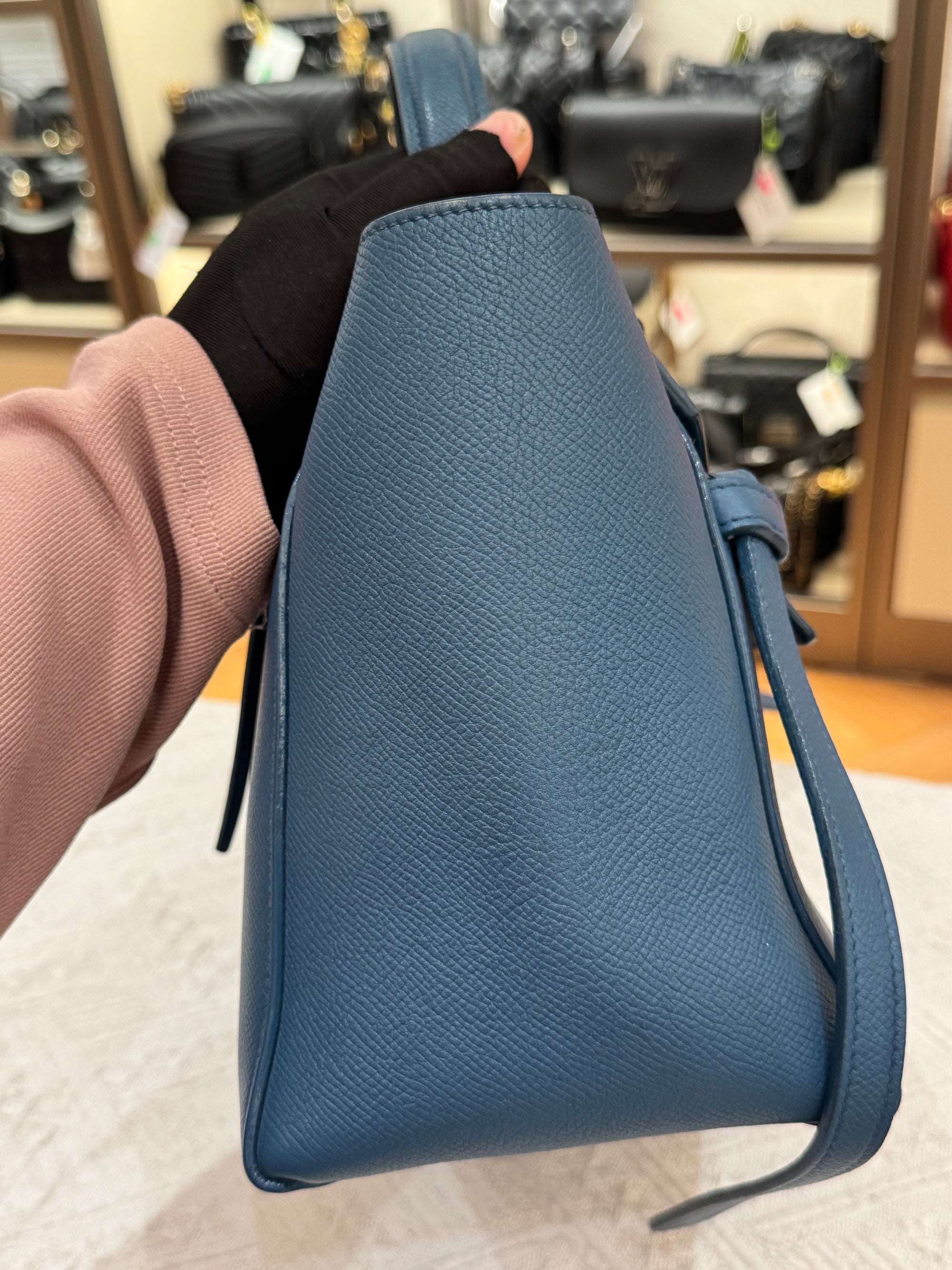 Celine Micro Belt Bag Blue