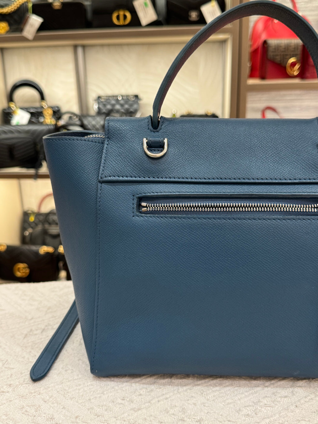Celine Micro Belt Bag Blue