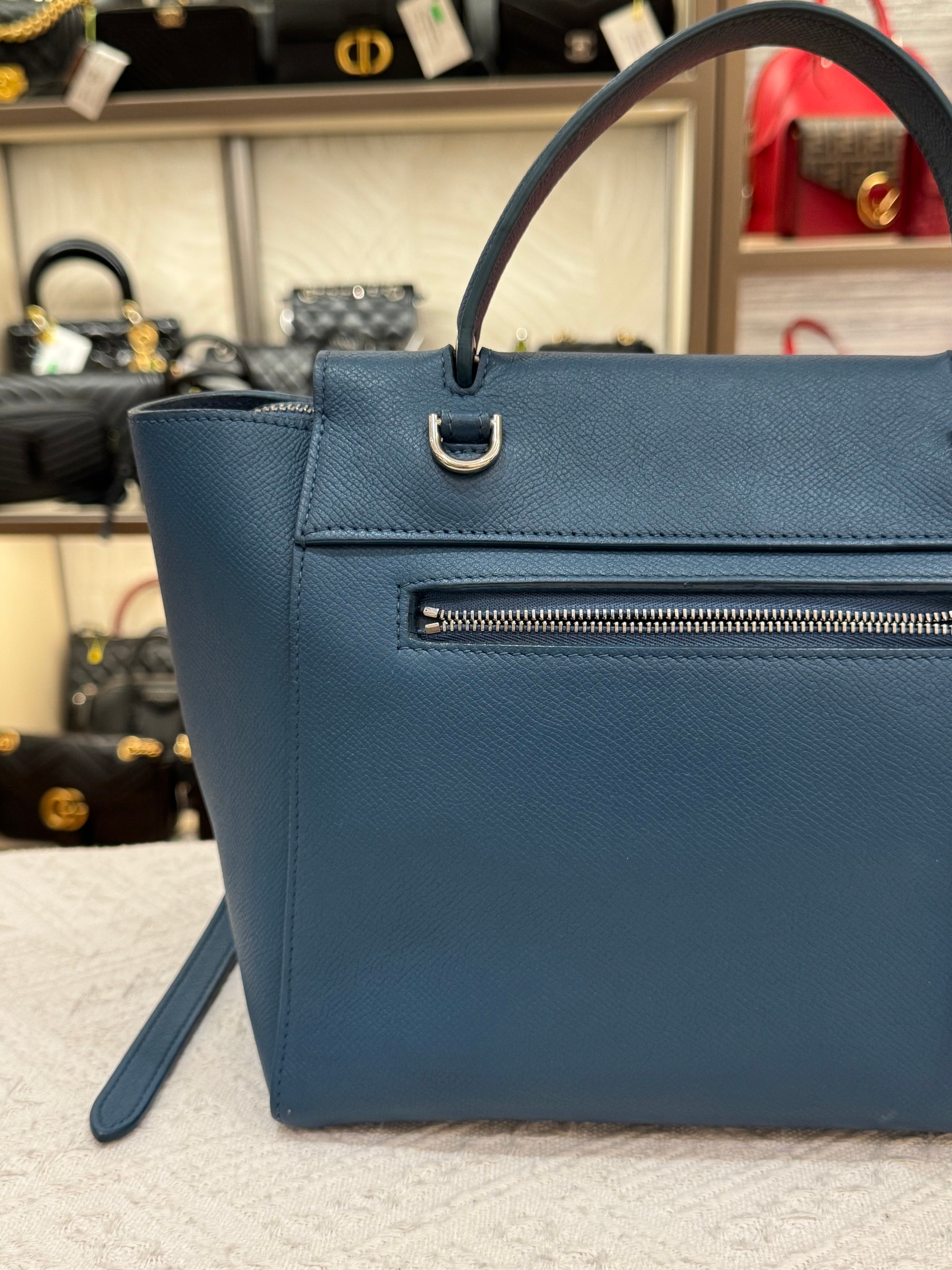 Celine Micro Belt Bag Blue