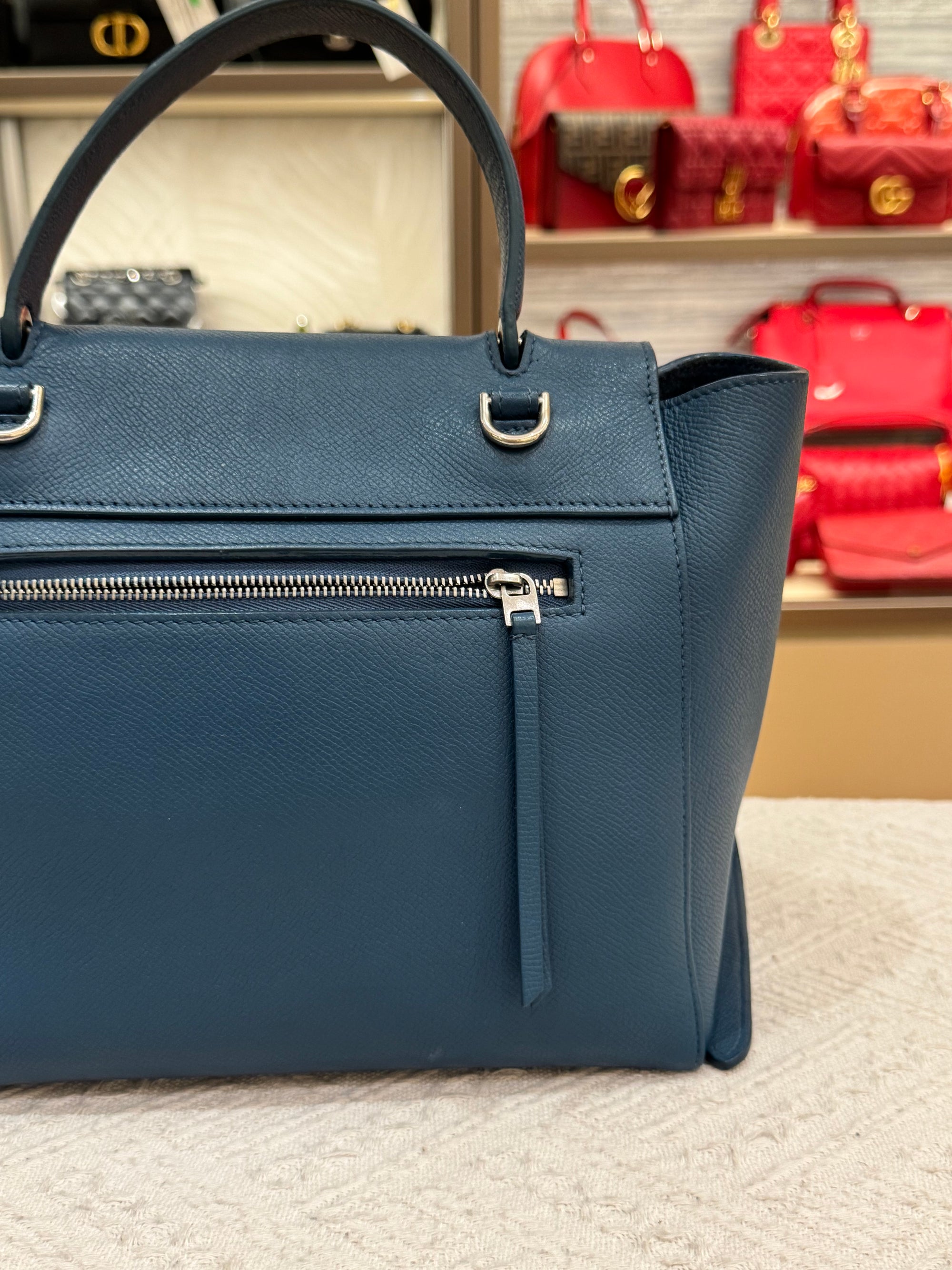 Celine Micro Belt Bag Blue