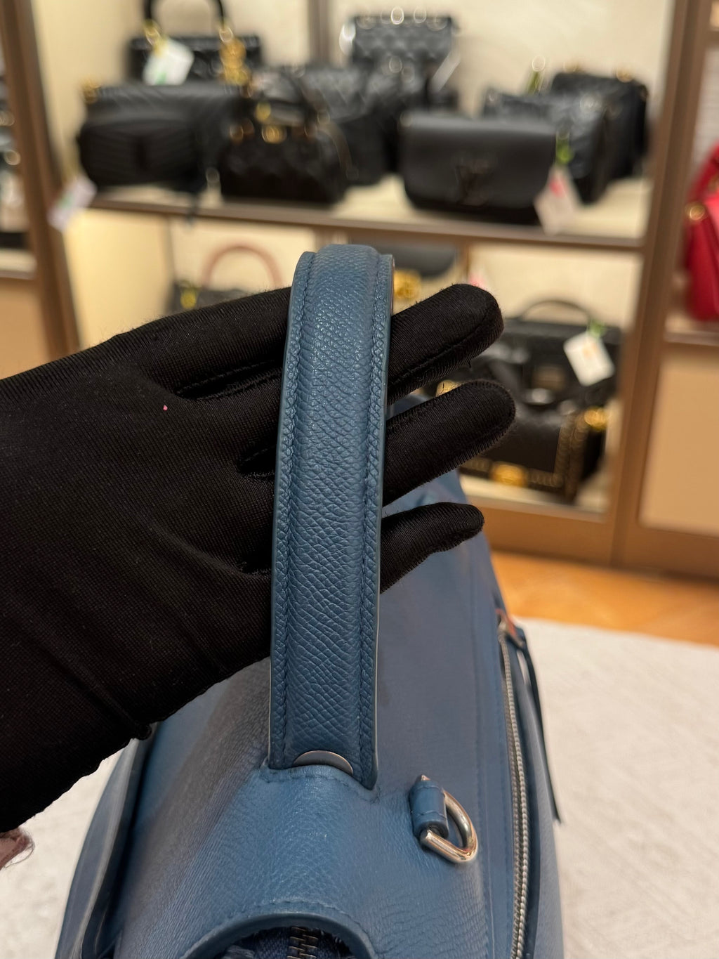 Celine Micro Belt Bag Blue