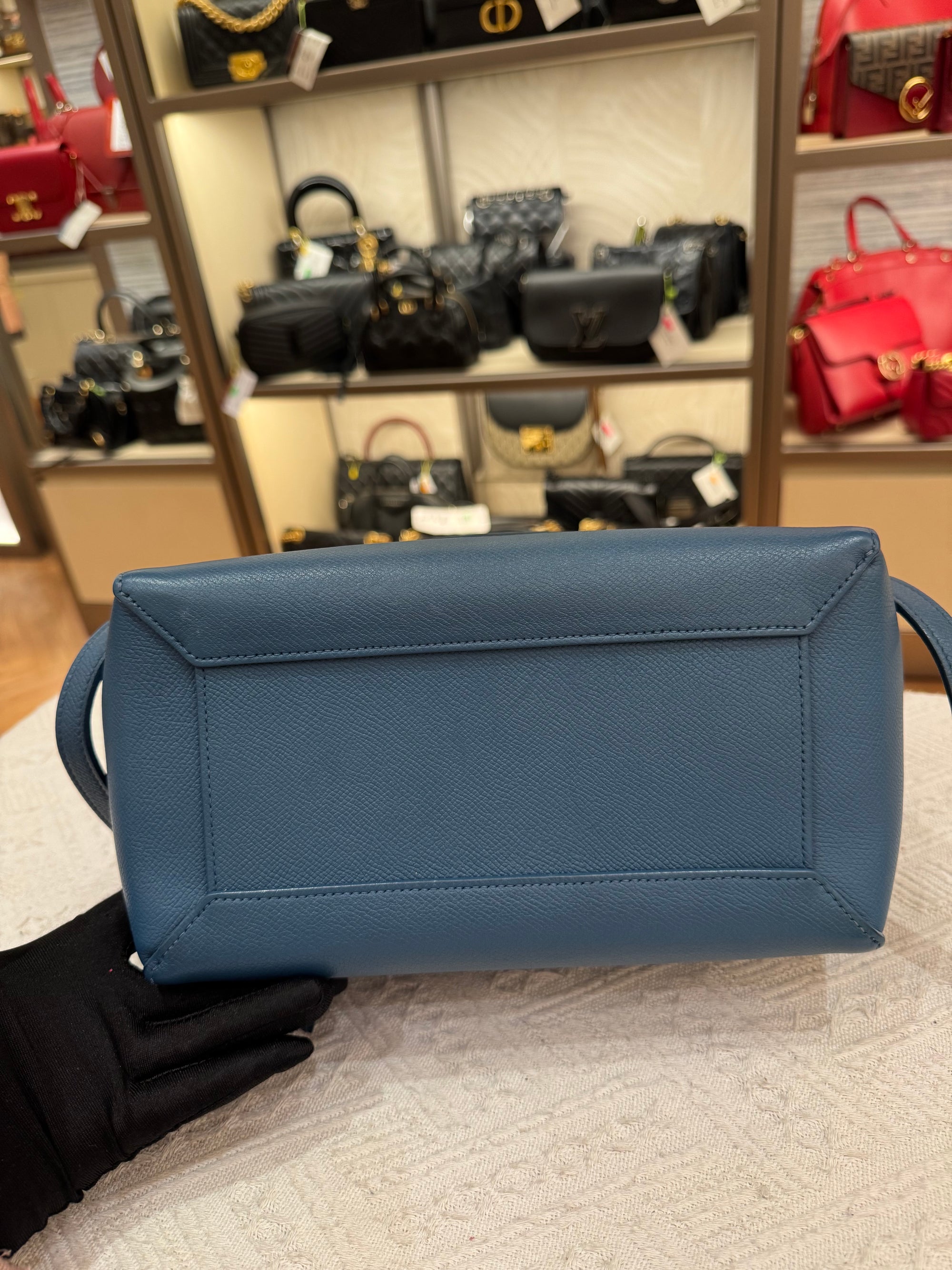 Celine Micro Belt Bag Blue