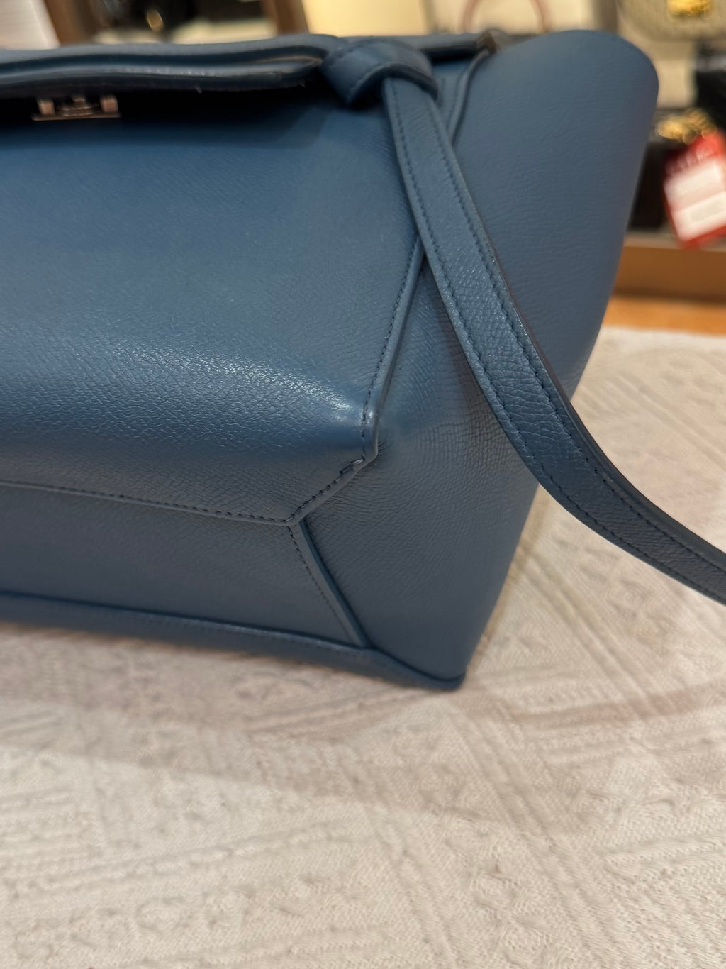 Celine Micro Belt Bag Blue
