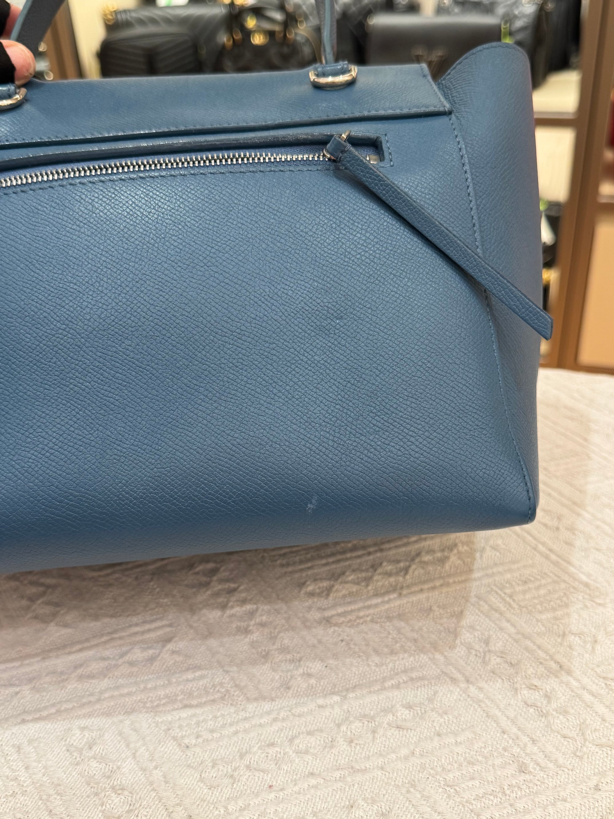 Celine Micro Belt Bag Blue