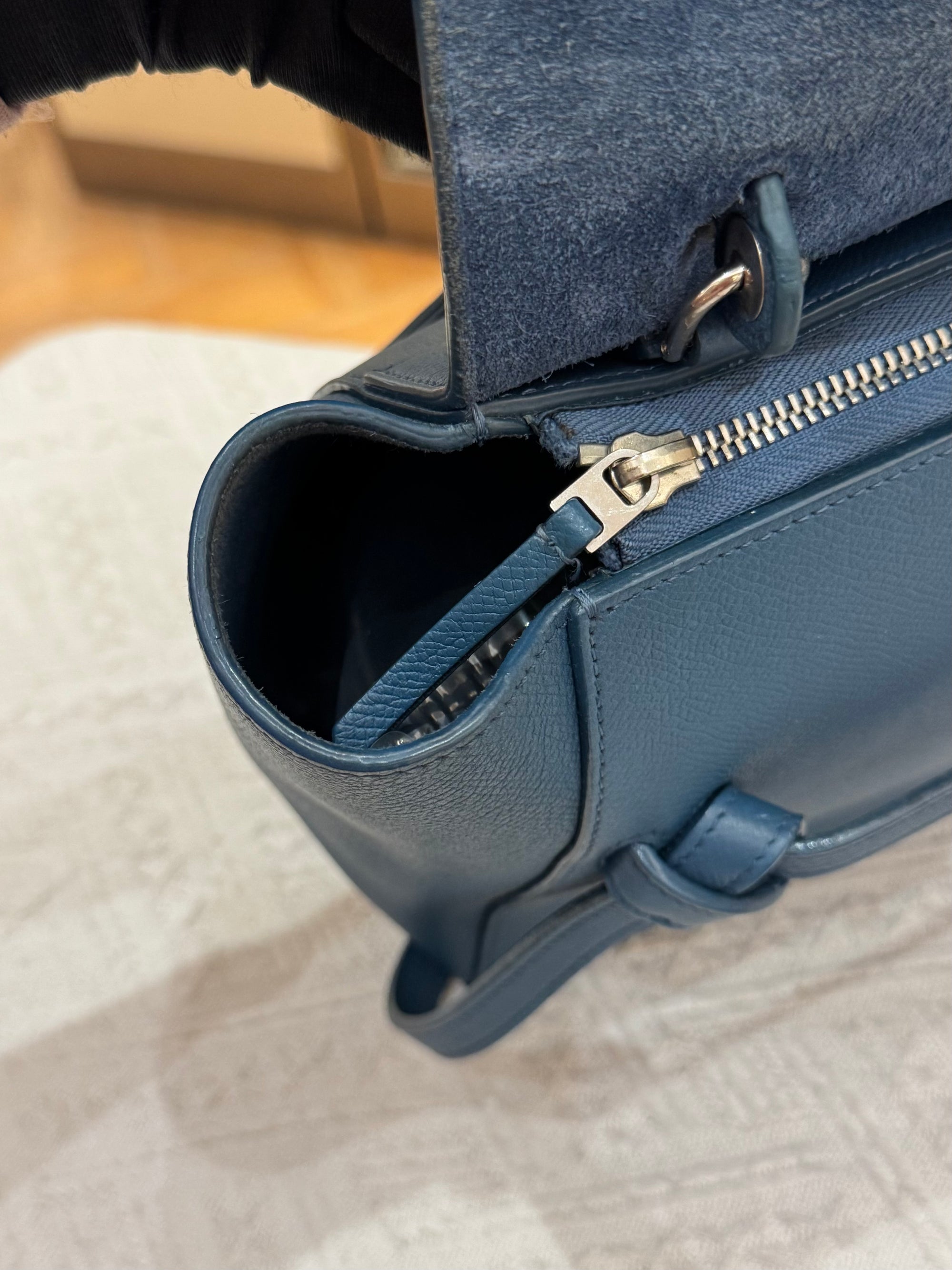 Celine Micro Belt Bag Blue