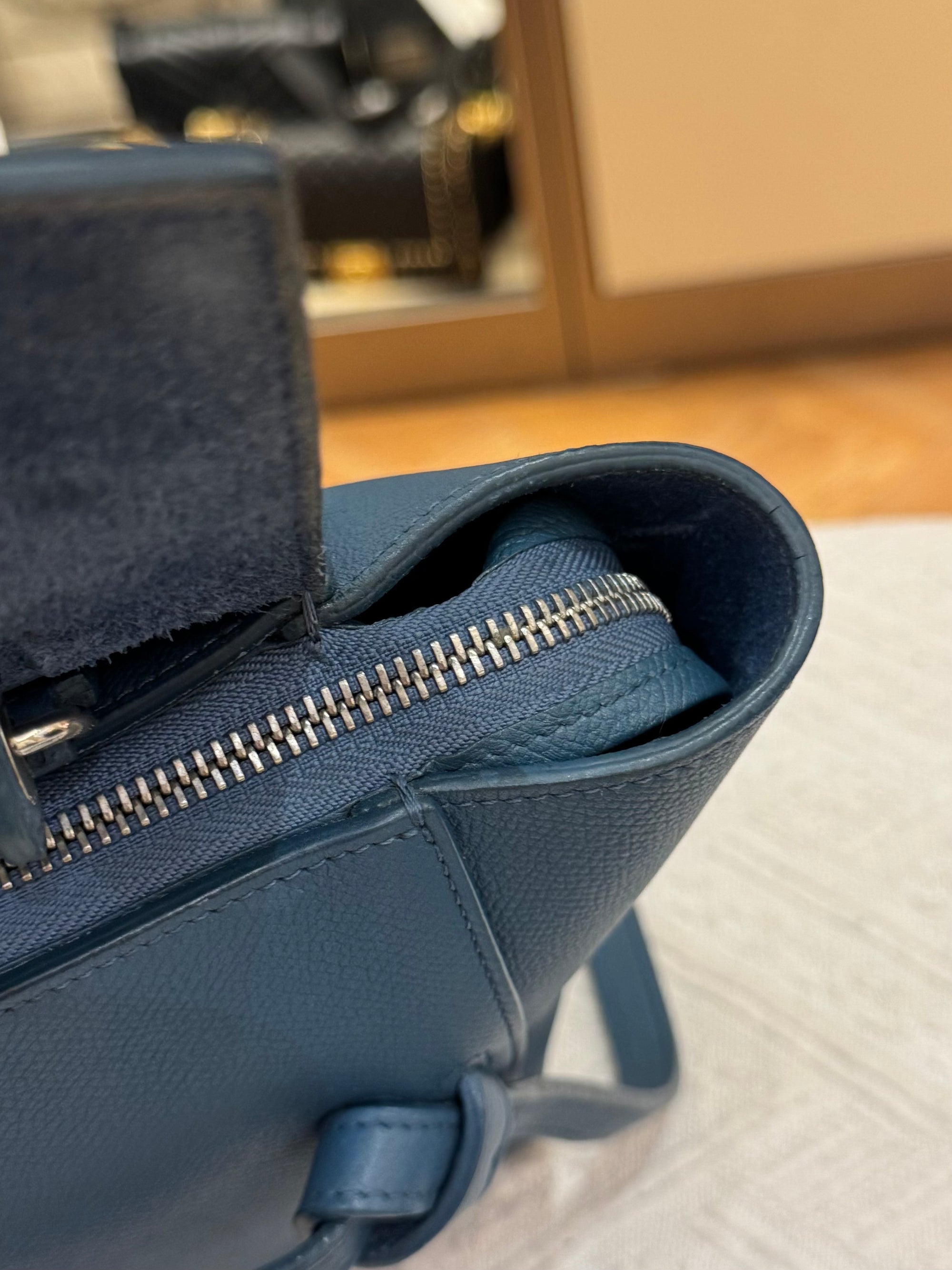 Celine Micro Belt Bag Blue