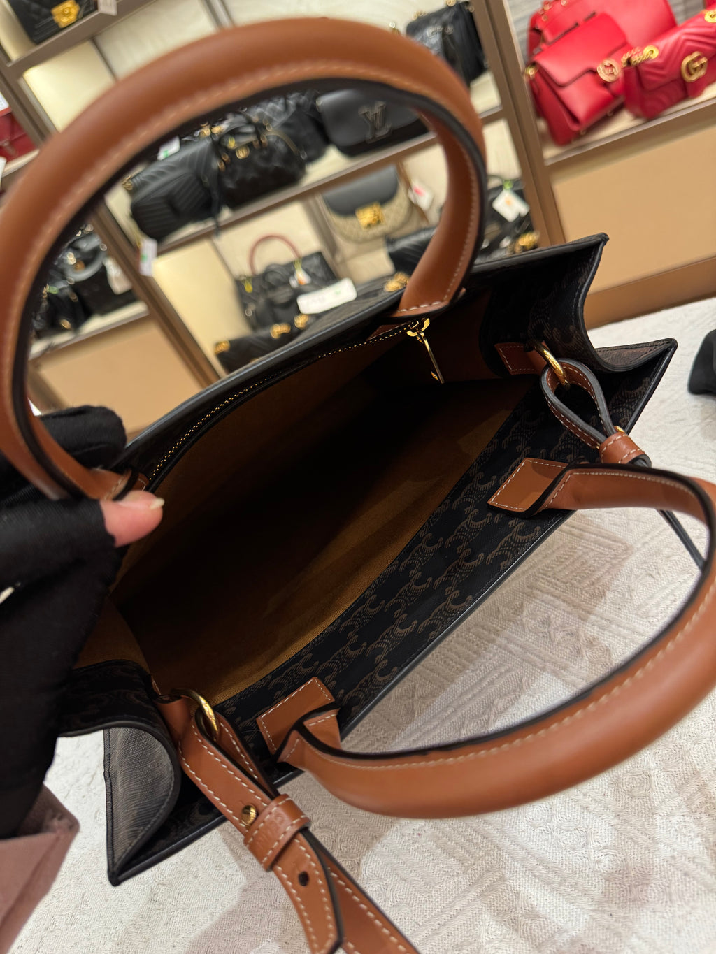 Celine Small Cabas Vertical Triomphe