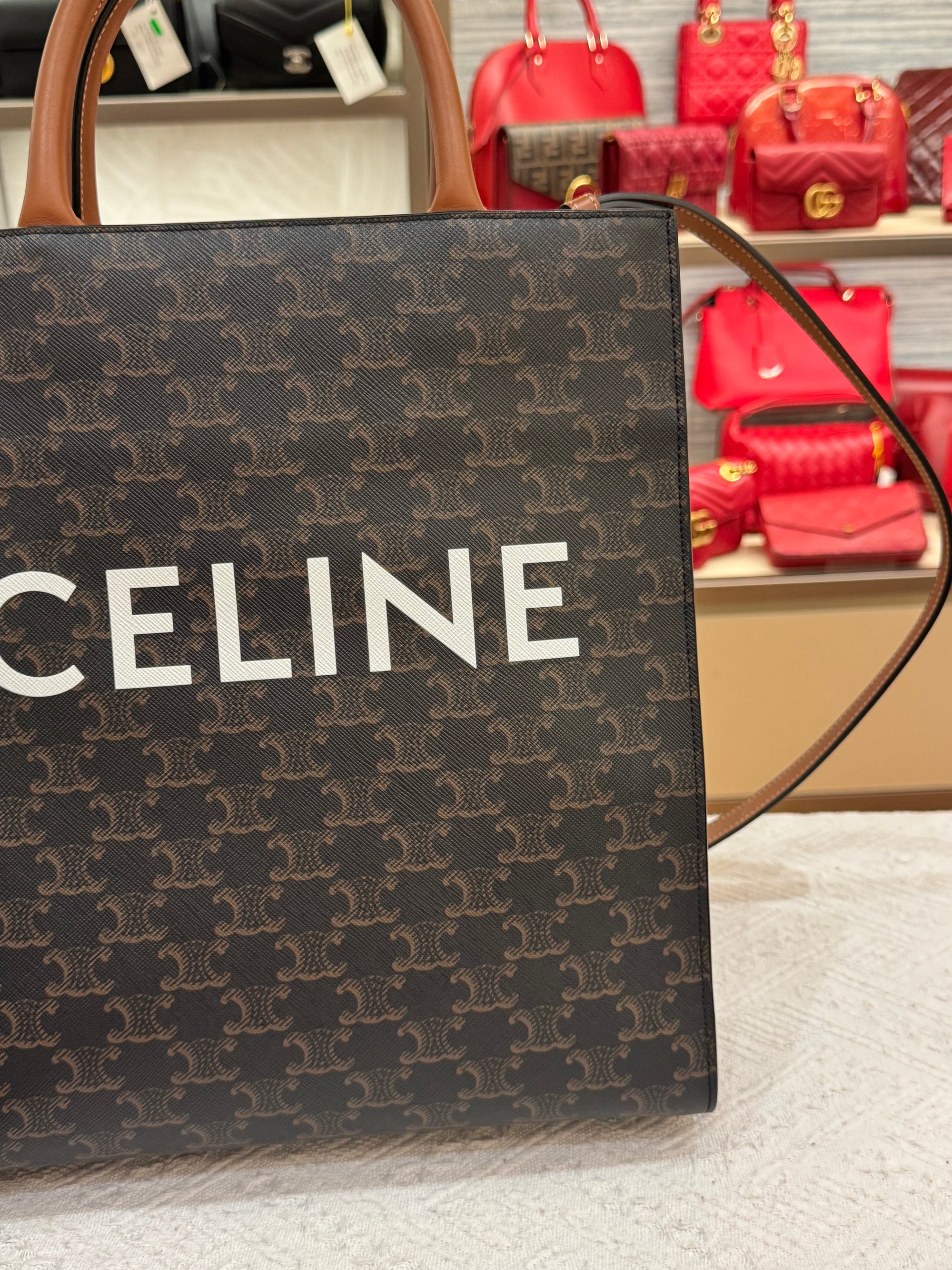 Celine Small Cabas Vertical Triomphe