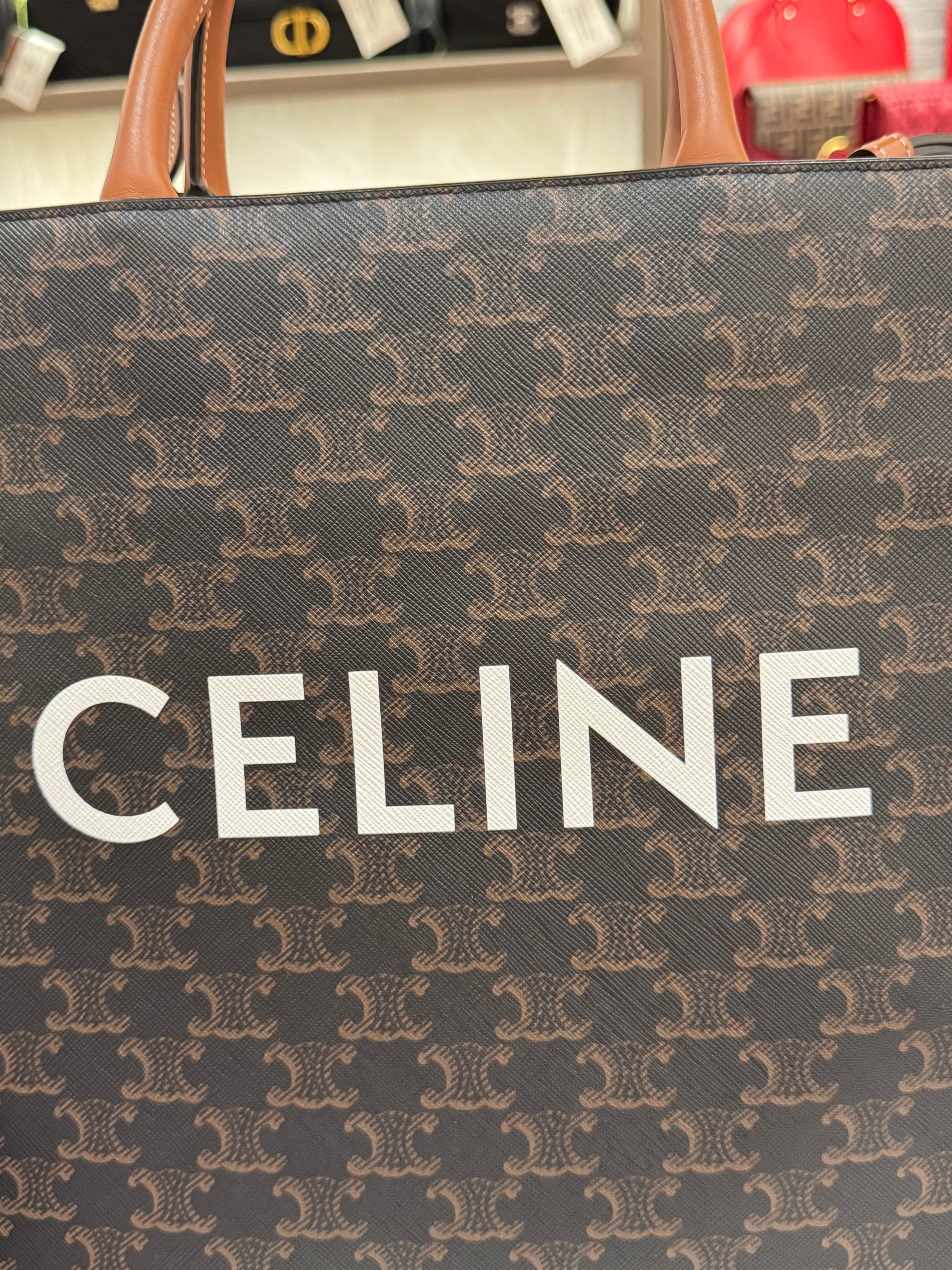 Celine Small Cabas Vertical Triomphe