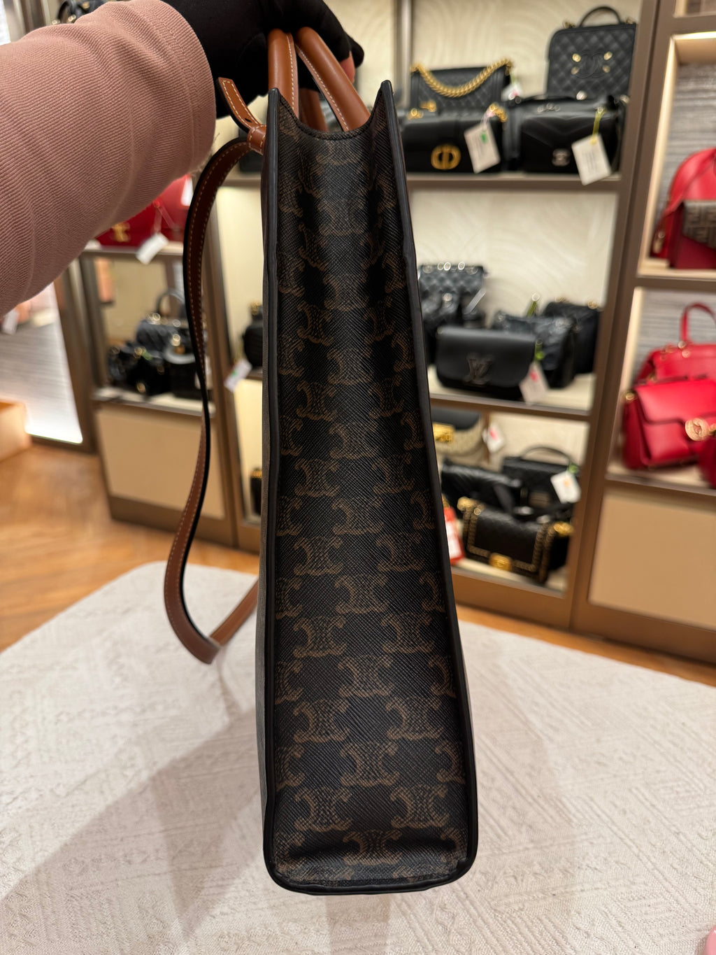 Celine Small Cabas Vertical Triomphe