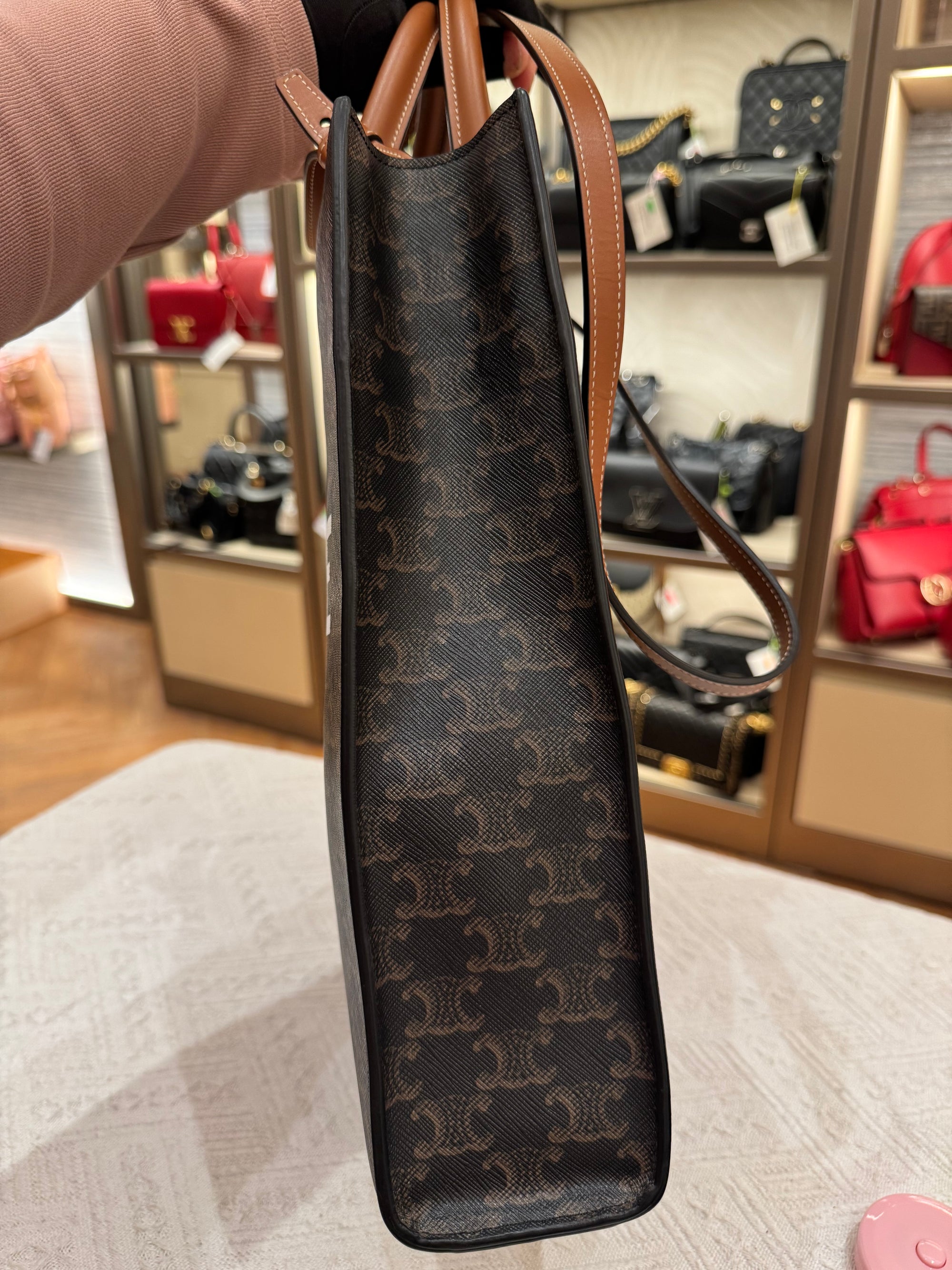 Celine Small Cabas Vertical Triomphe