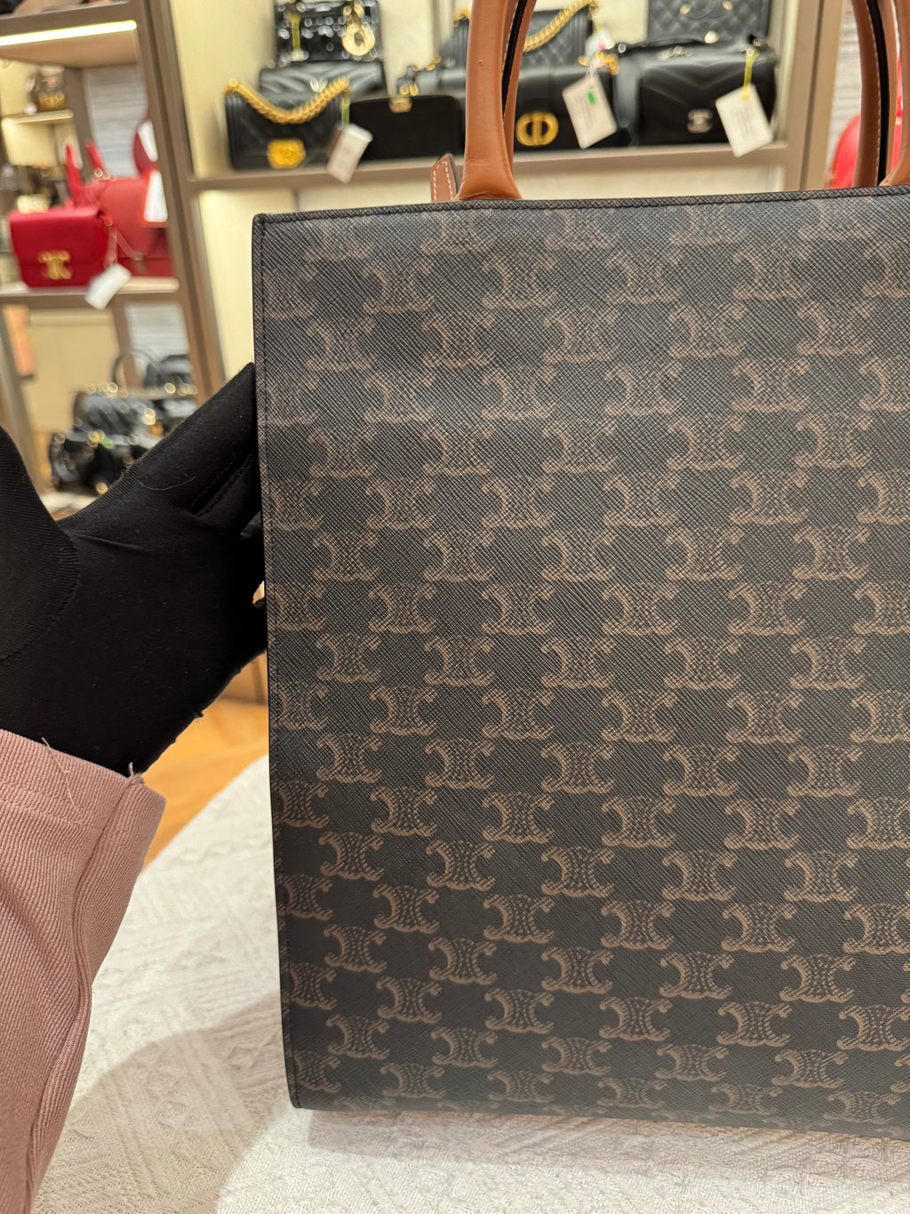 Celine Small Cabas Vertical Triomphe