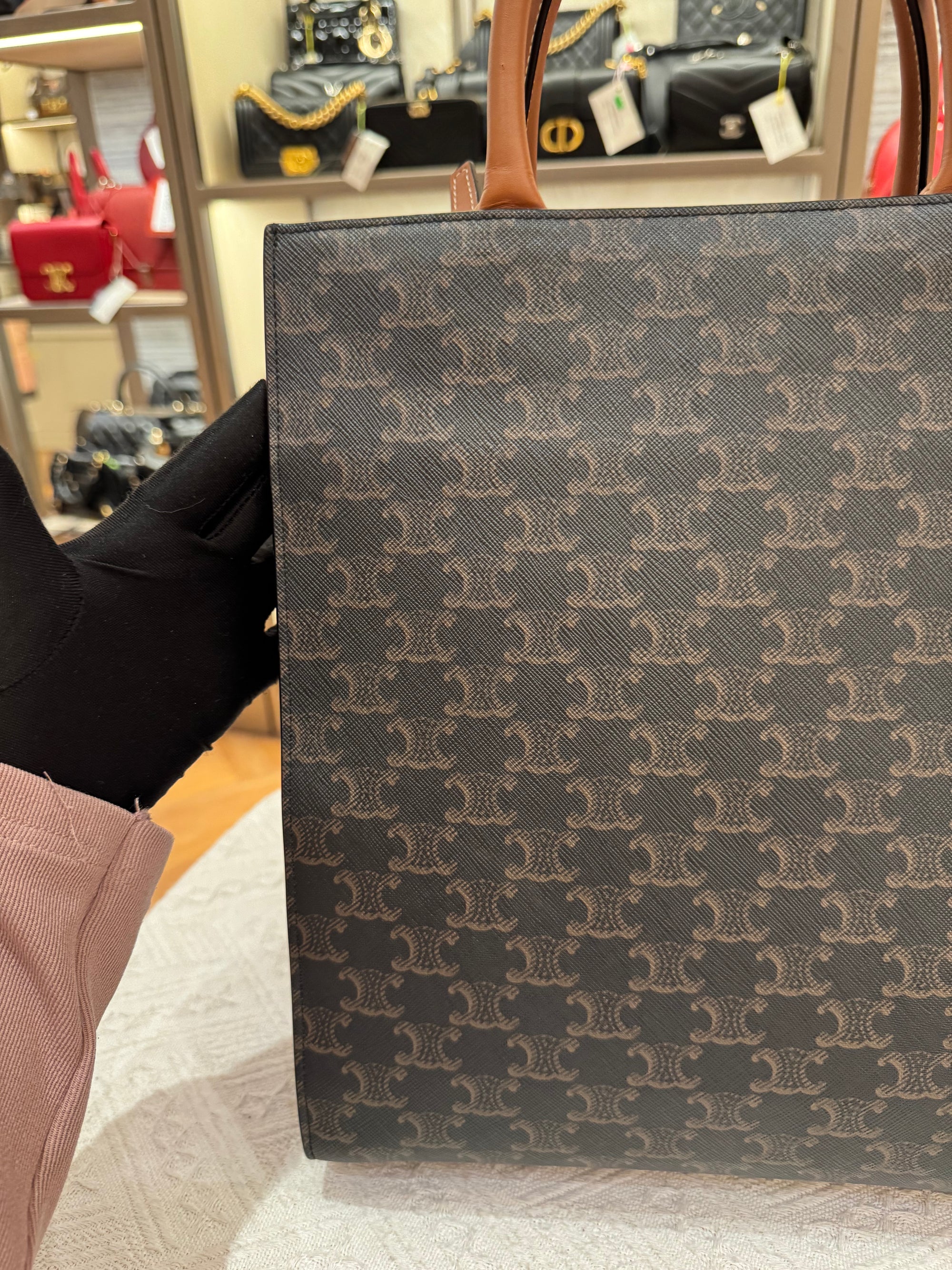 Celine Small Cabas Vertical Triomphe