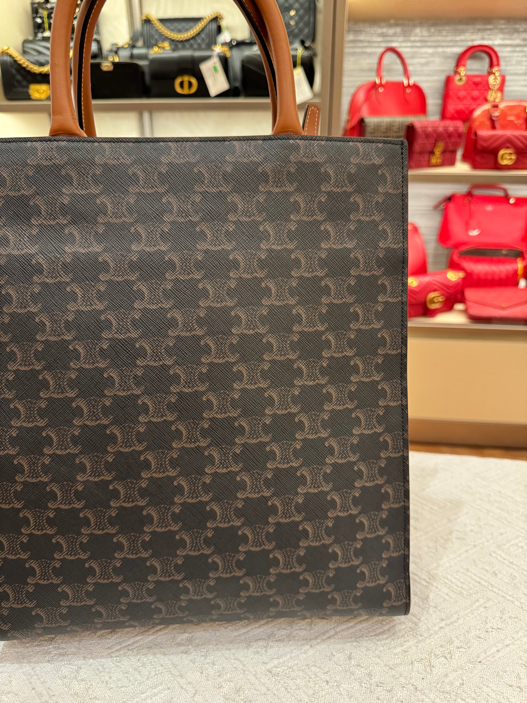 Celine Small Cabas Vertical Triomphe