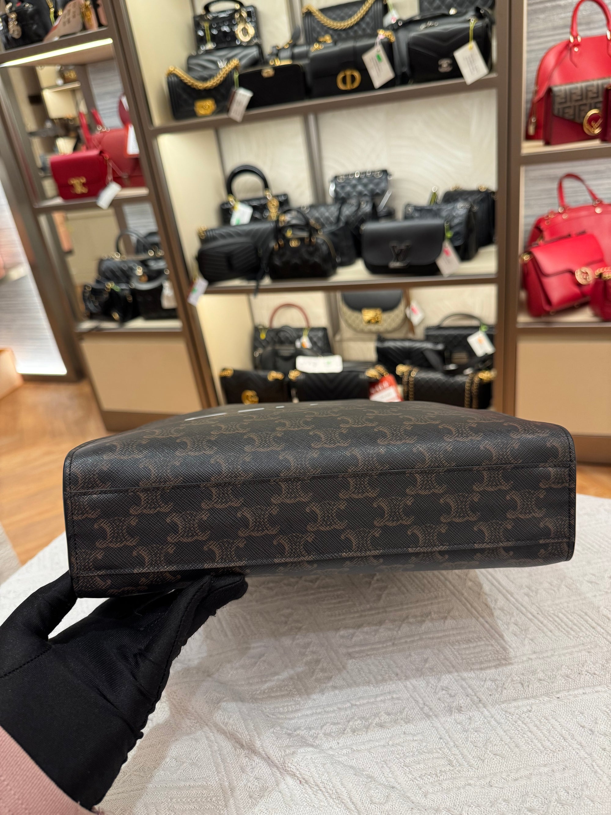 Celine Small Cabas Vertical Triomphe