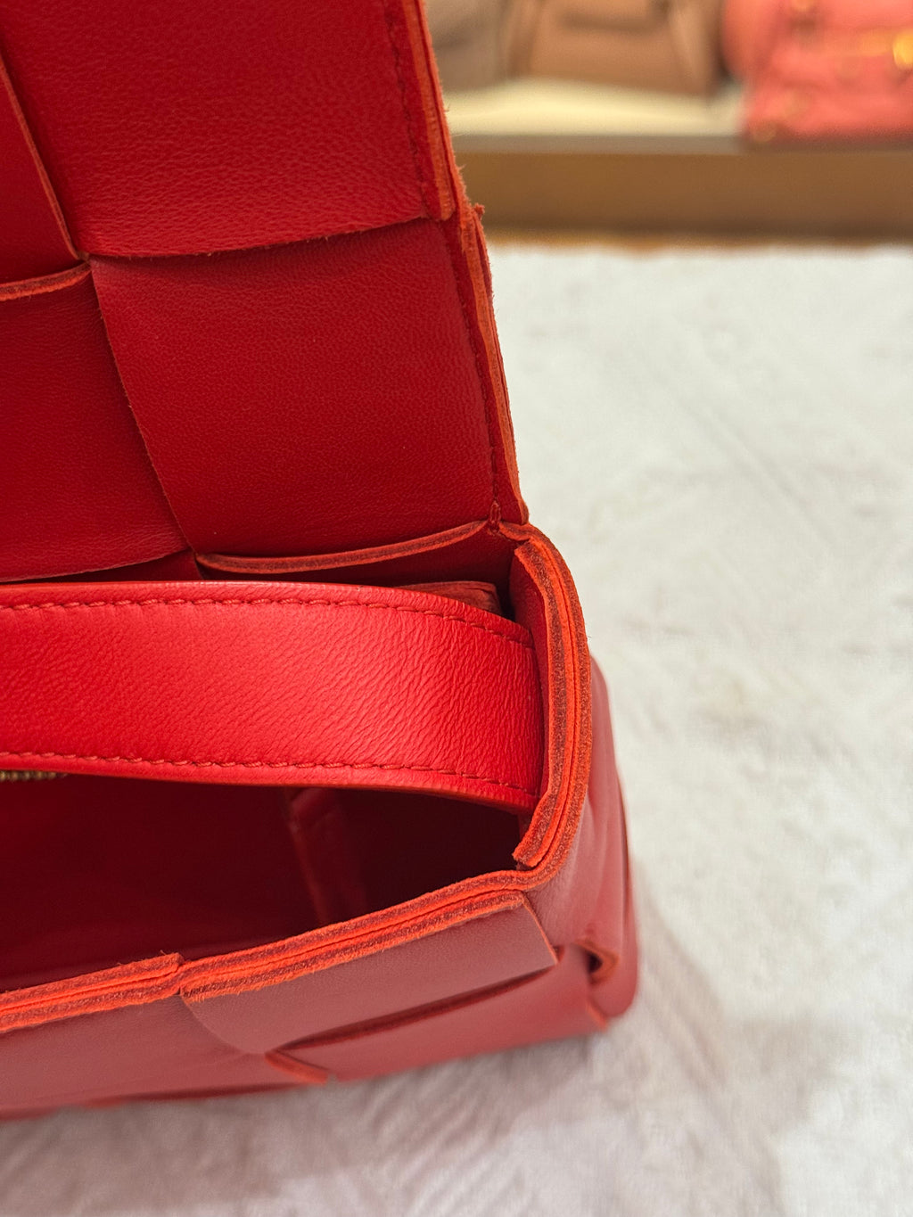 Bottega Veneta Cassette Red