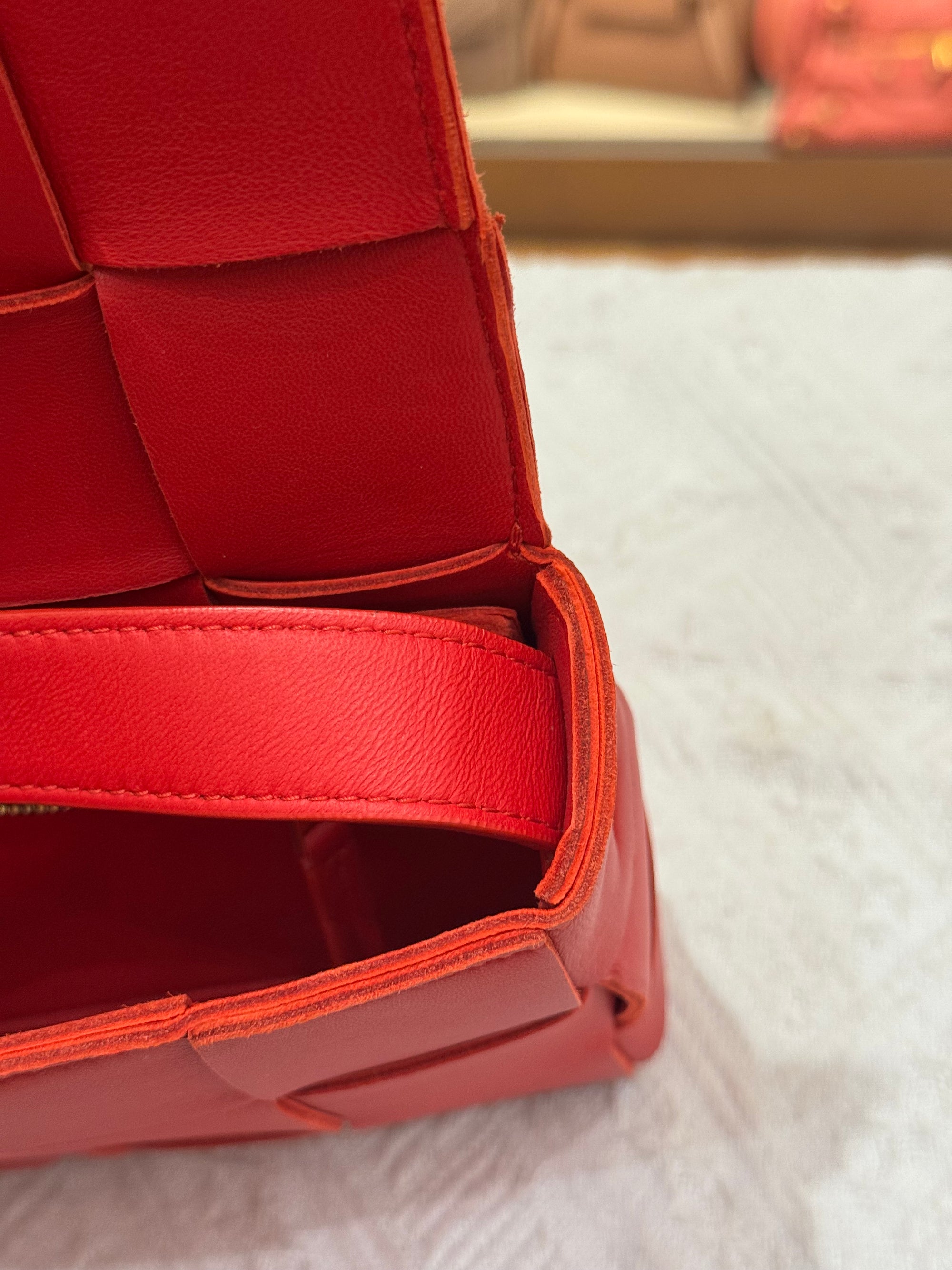 Bottega Veneta Cassette Red