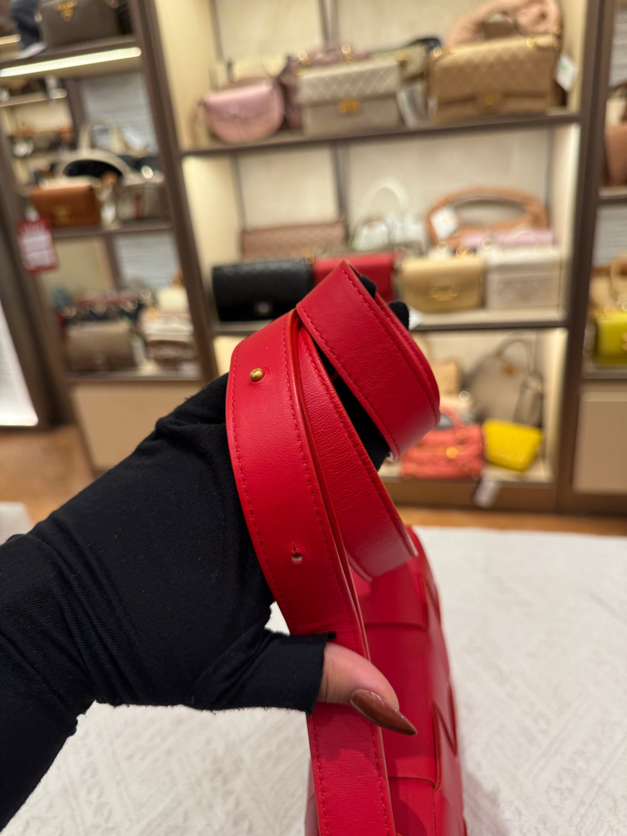 Bottega Veneta Cassette Red