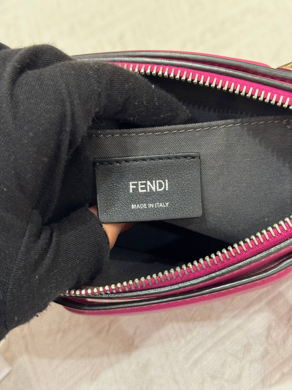 Fendi Mini By The Way Hot Pink