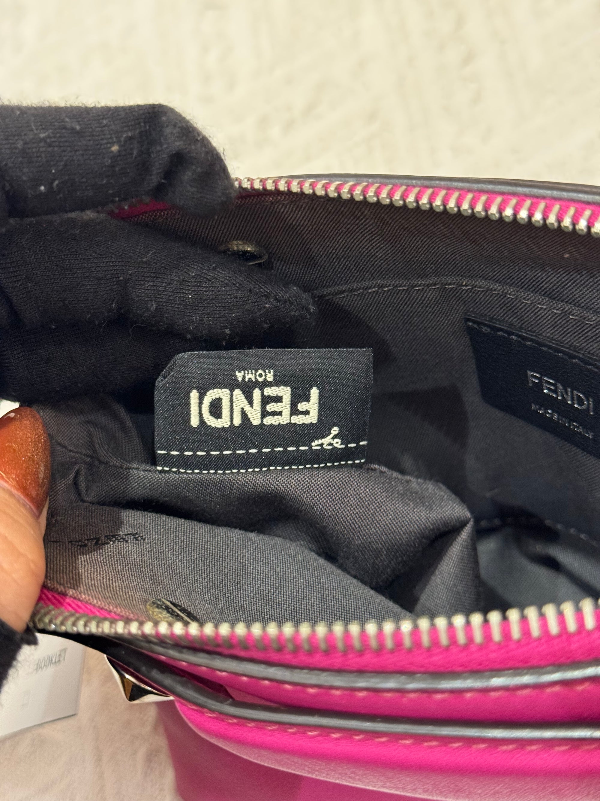 Fendi Mini By The Way Hot Pink