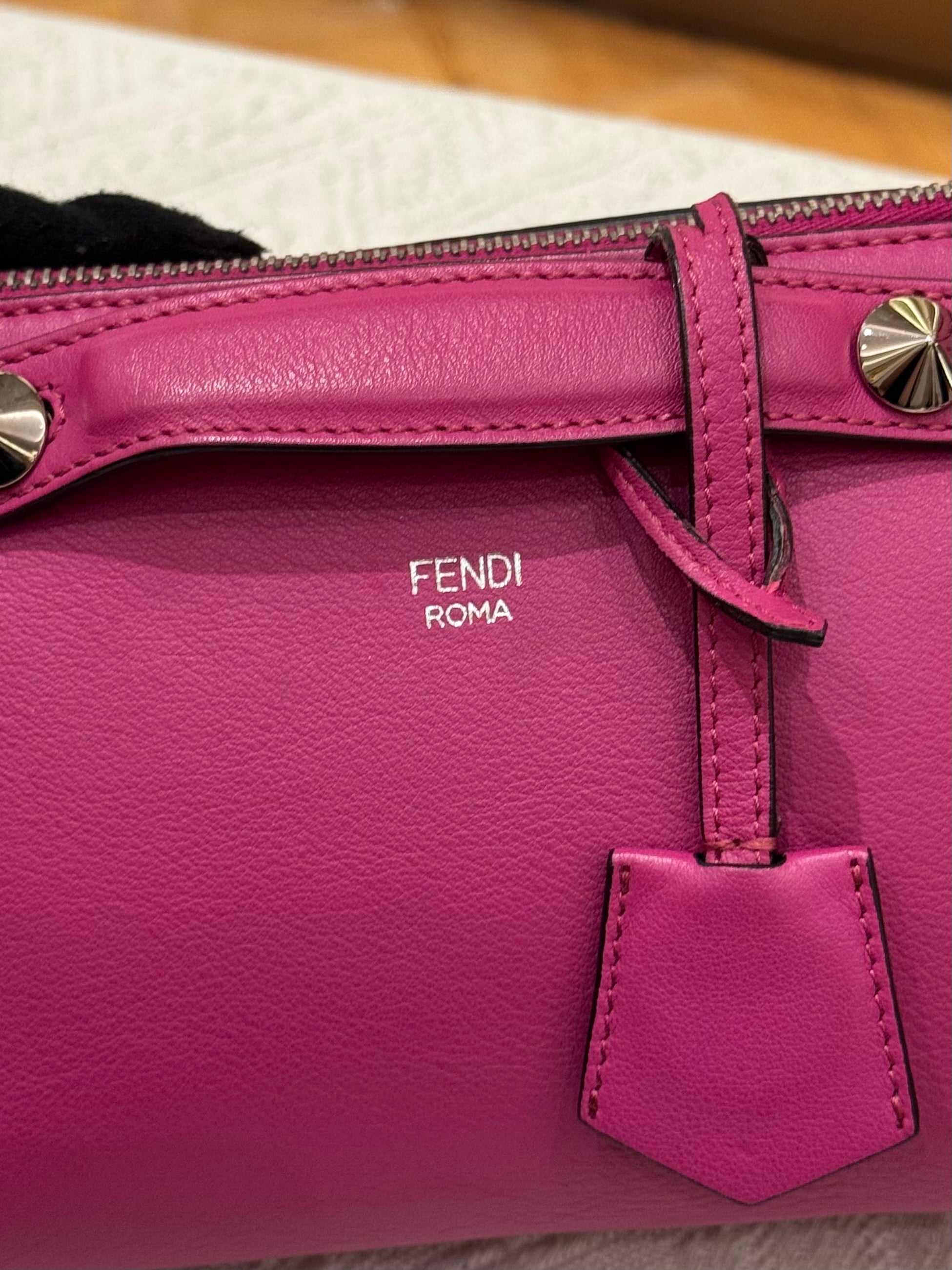Fendi Mini By The Way Hot Pink