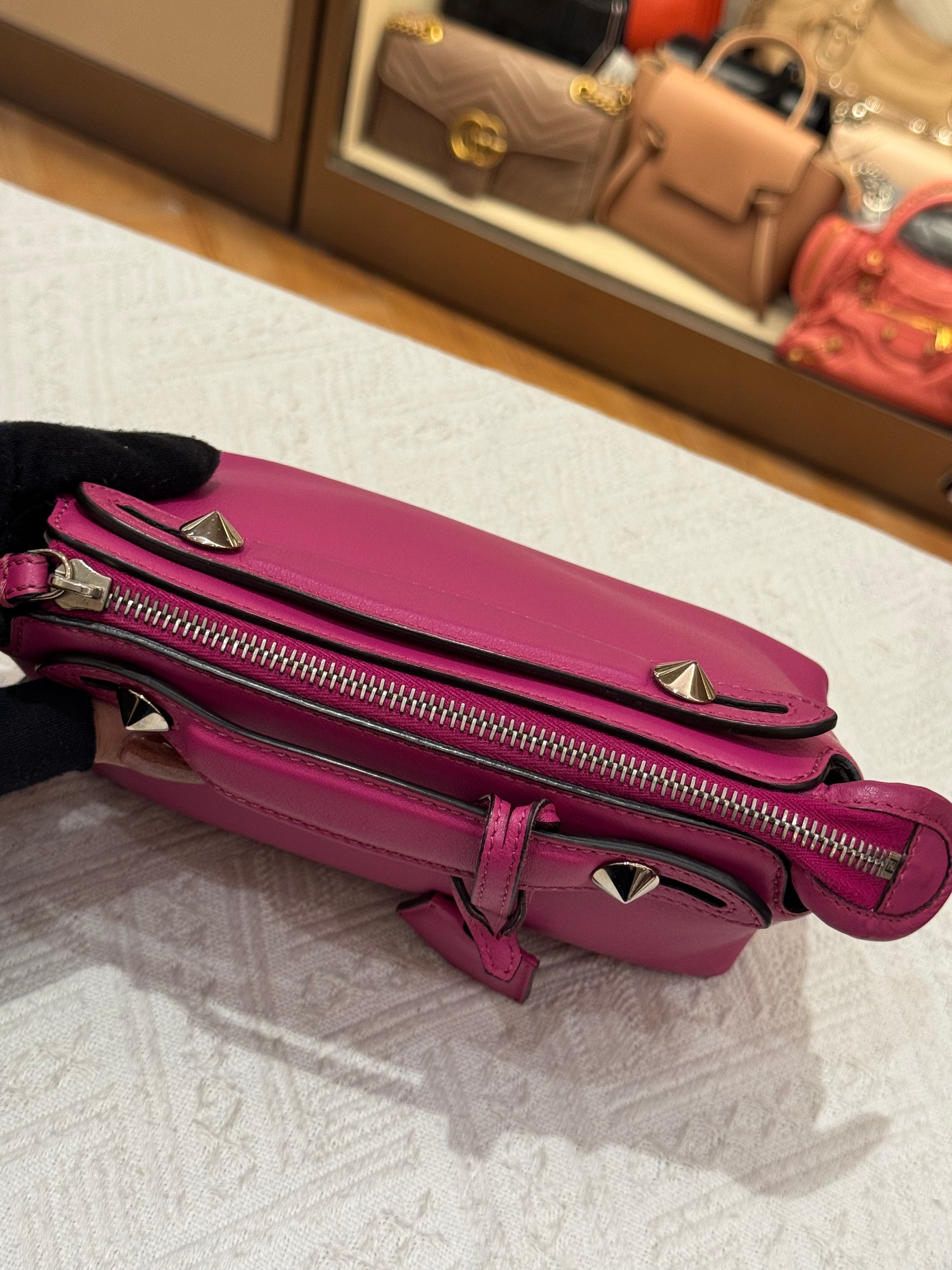 Fendi Mini By The Way Hot Pink