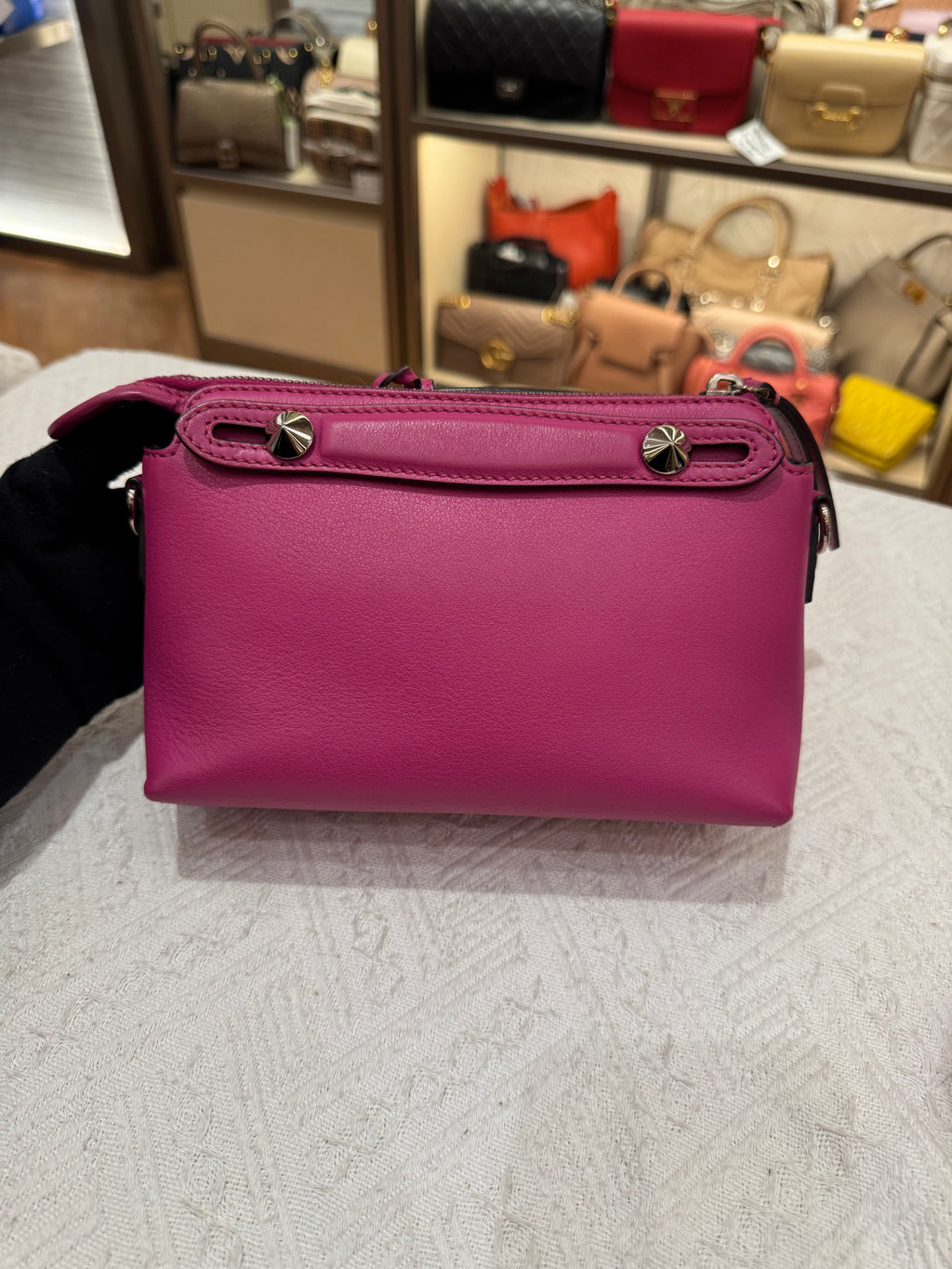 Fendi Mini By The Way Hot Pink
