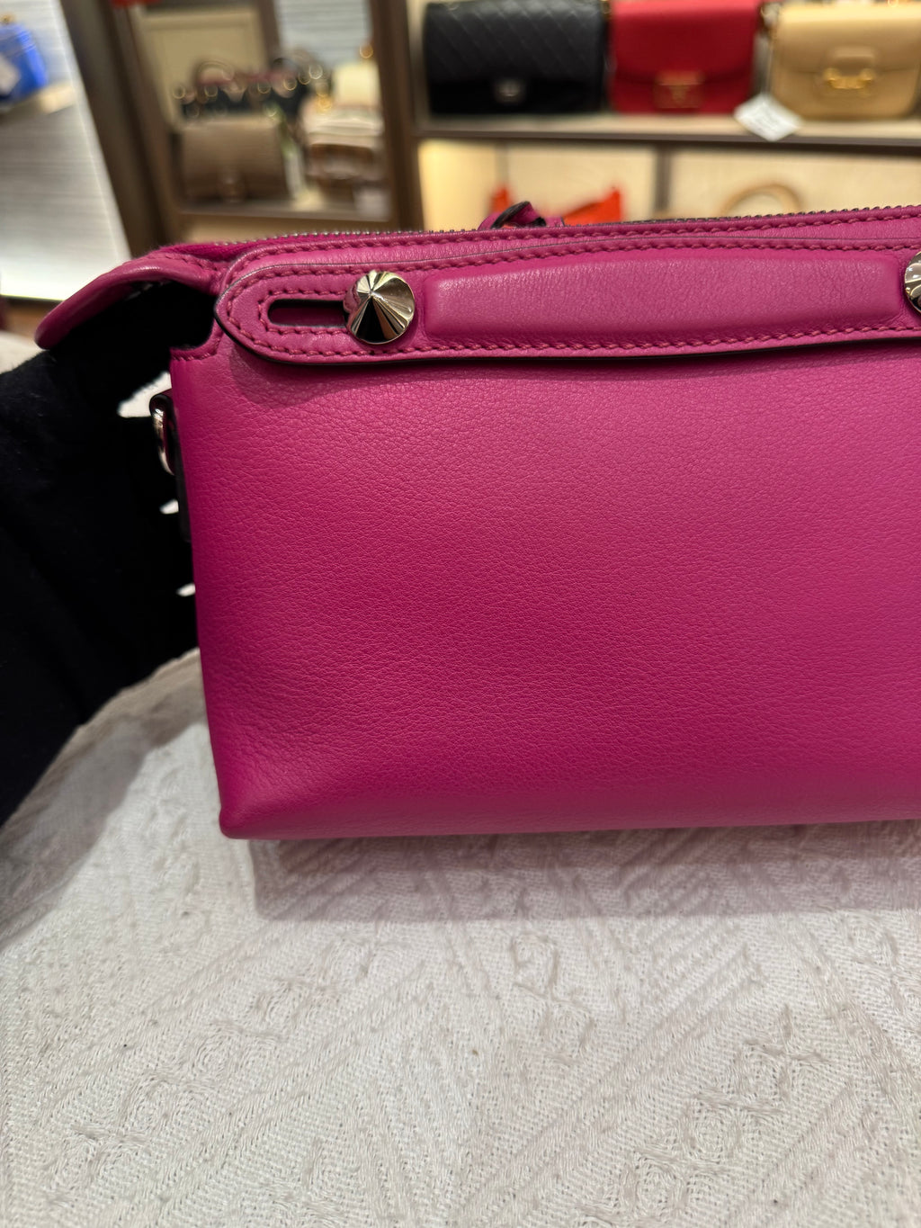 Fendi Mini By The Way Hot Pink
