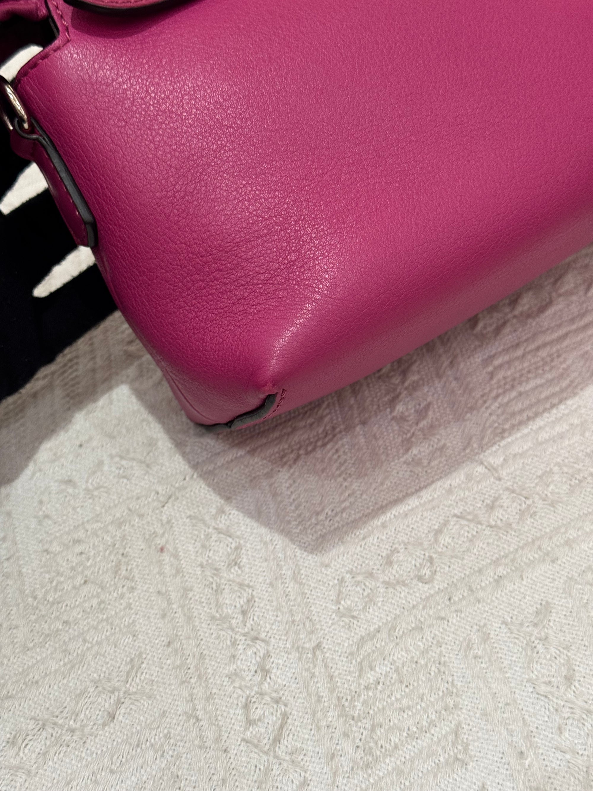 Fendi Mini By The Way Hot Pink