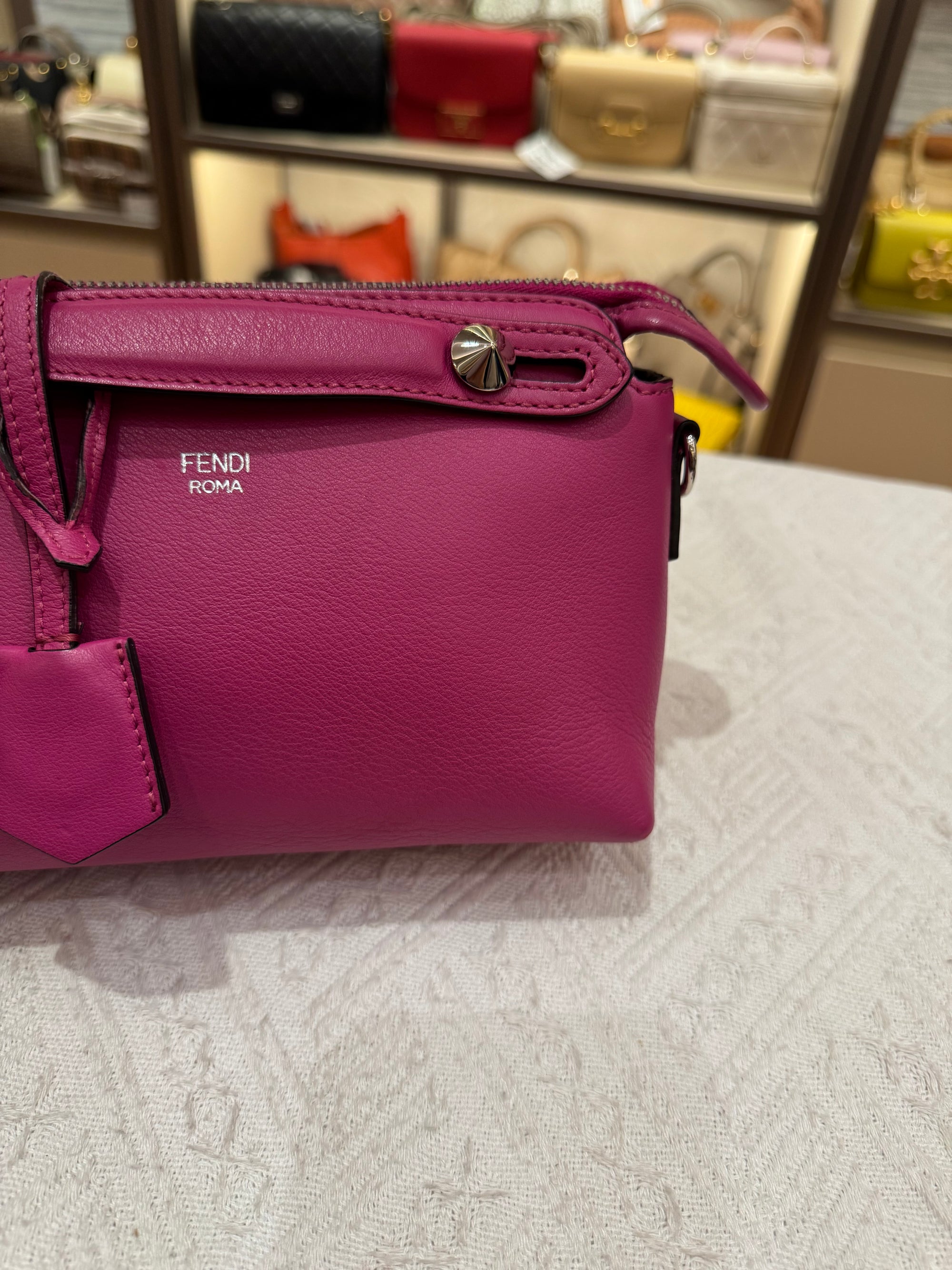 Fendi Mini By The Way Hot Pink