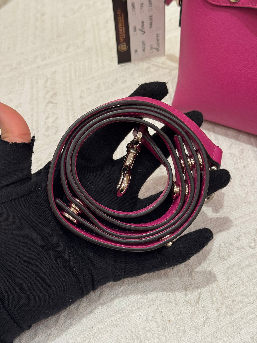 Fendi Mini By The Way Hot Pink