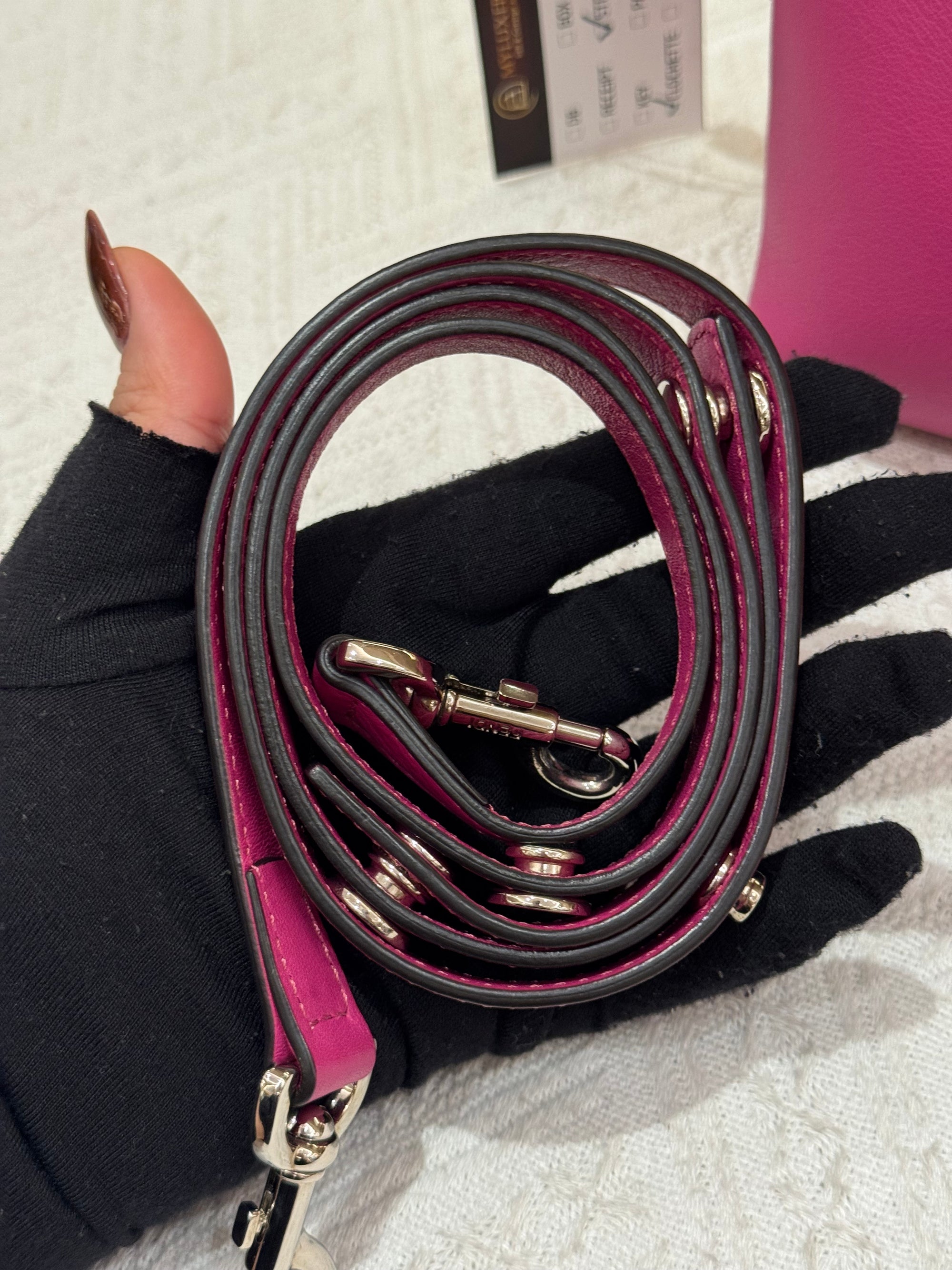 Fendi Mini By The Way Hot Pink