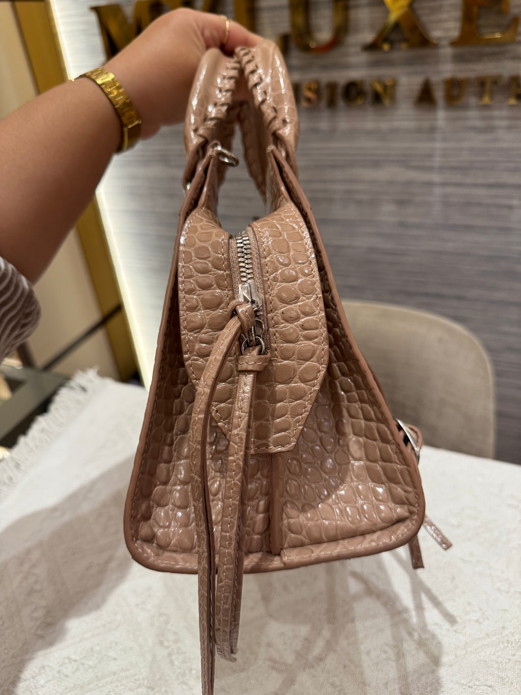 Balenciaga Neo Classic Croco