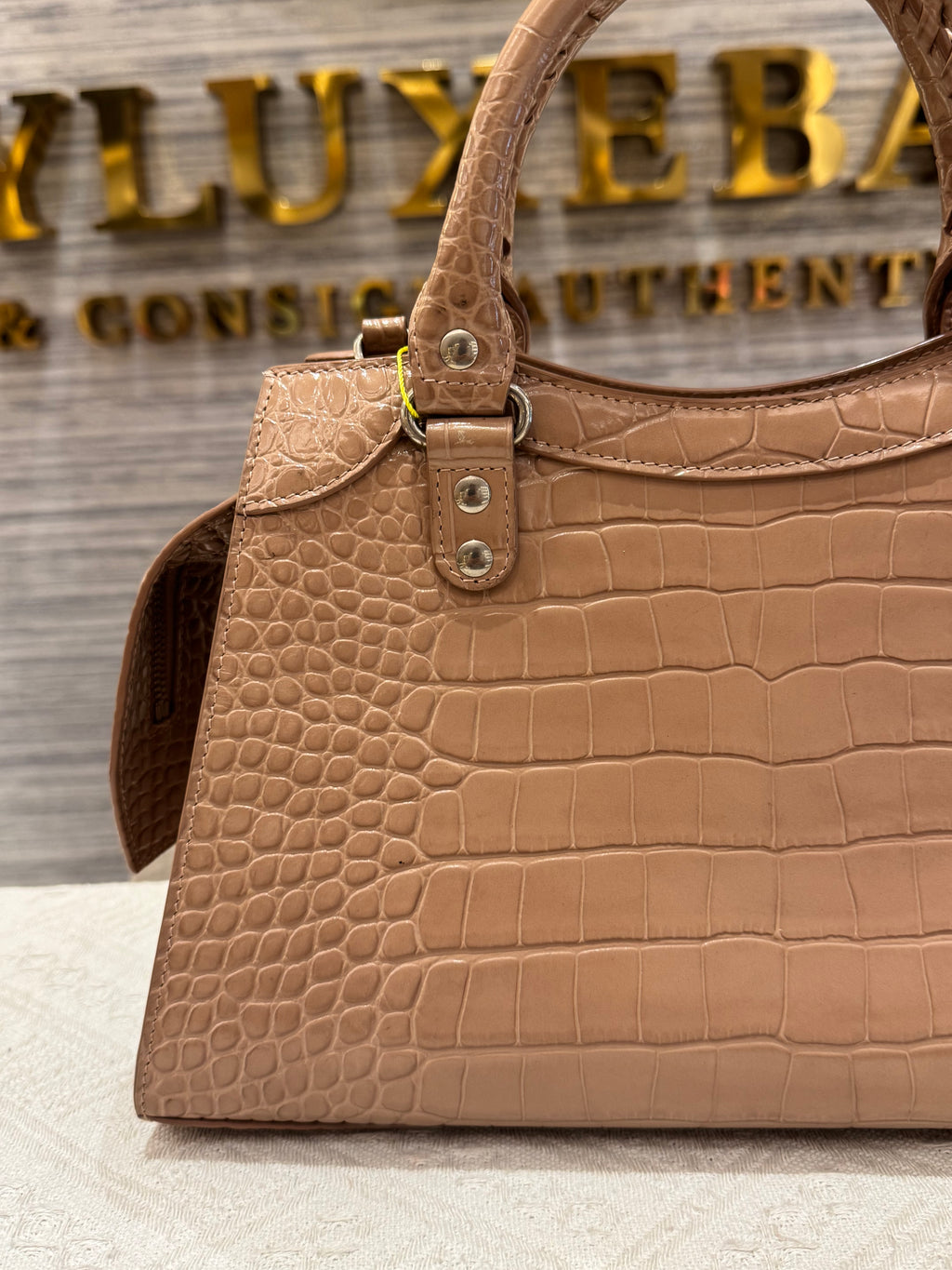 Balenciaga Neo Classic Croco
