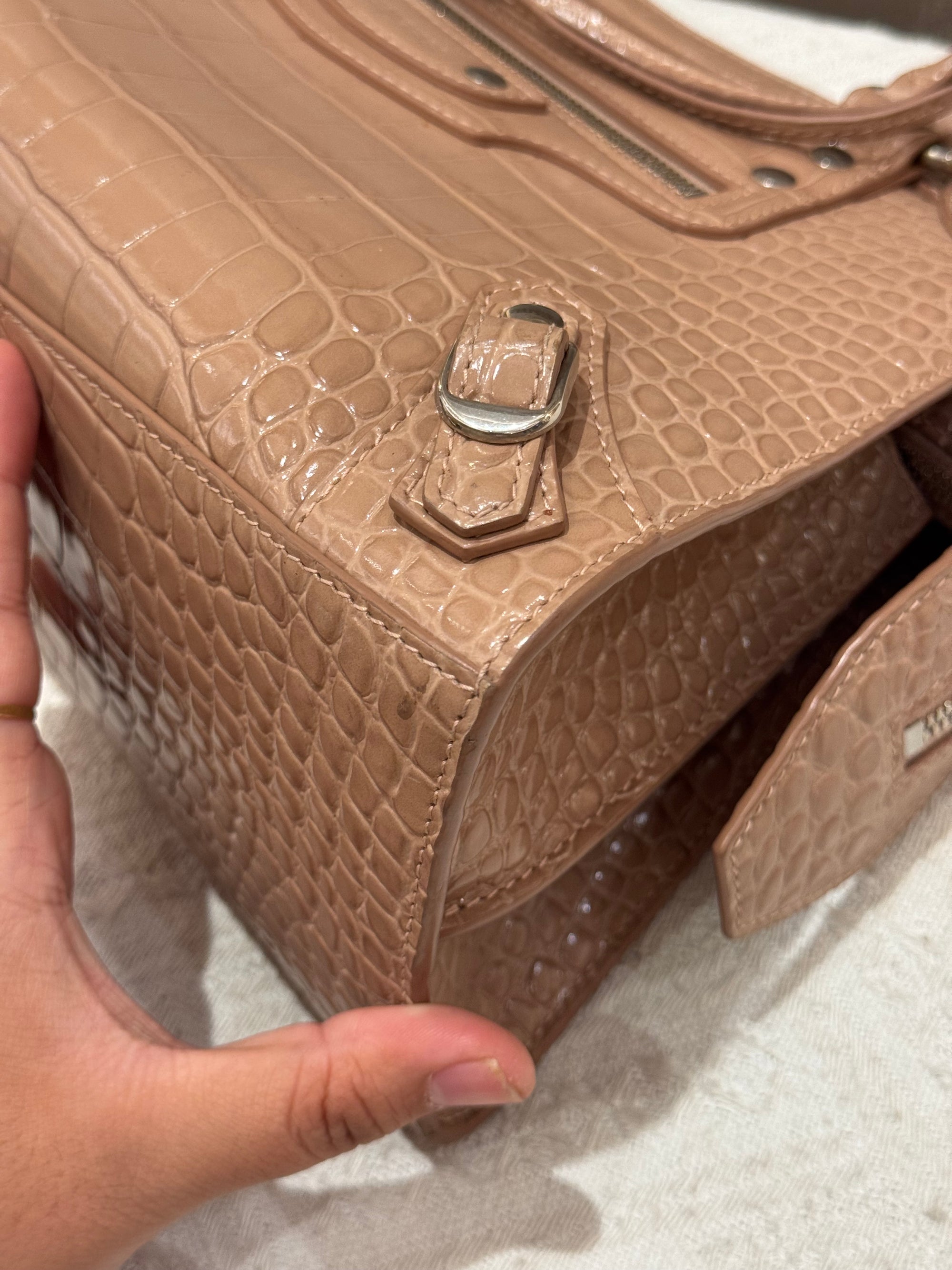 Balenciaga Neo Classic Croco