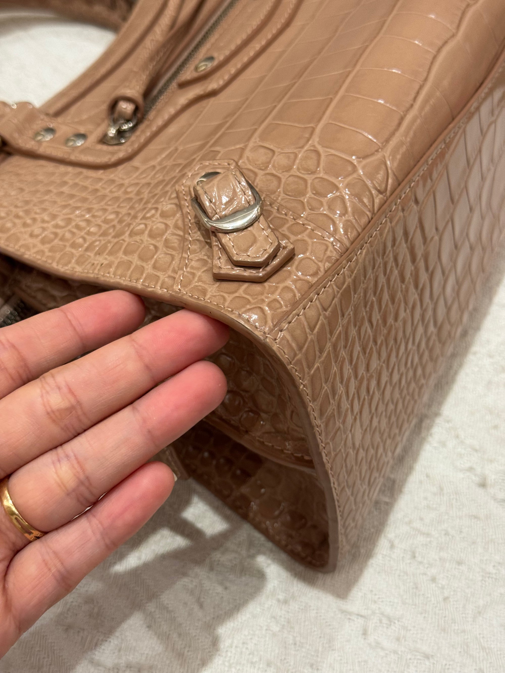 Balenciaga Neo Classic Croco