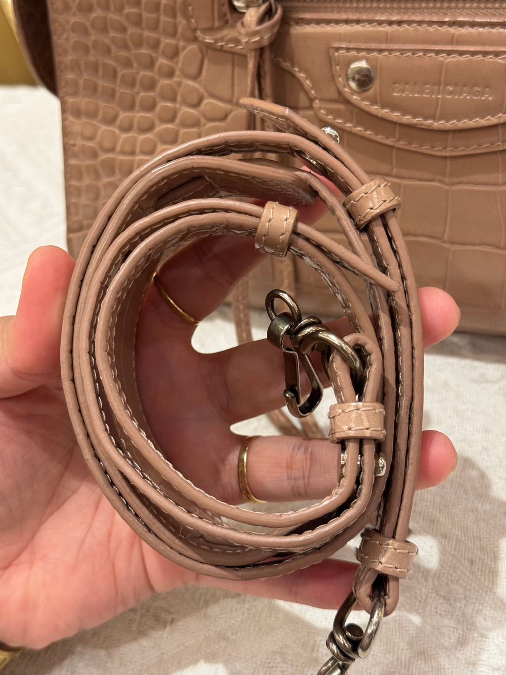 Balenciaga Neo Classic Croco