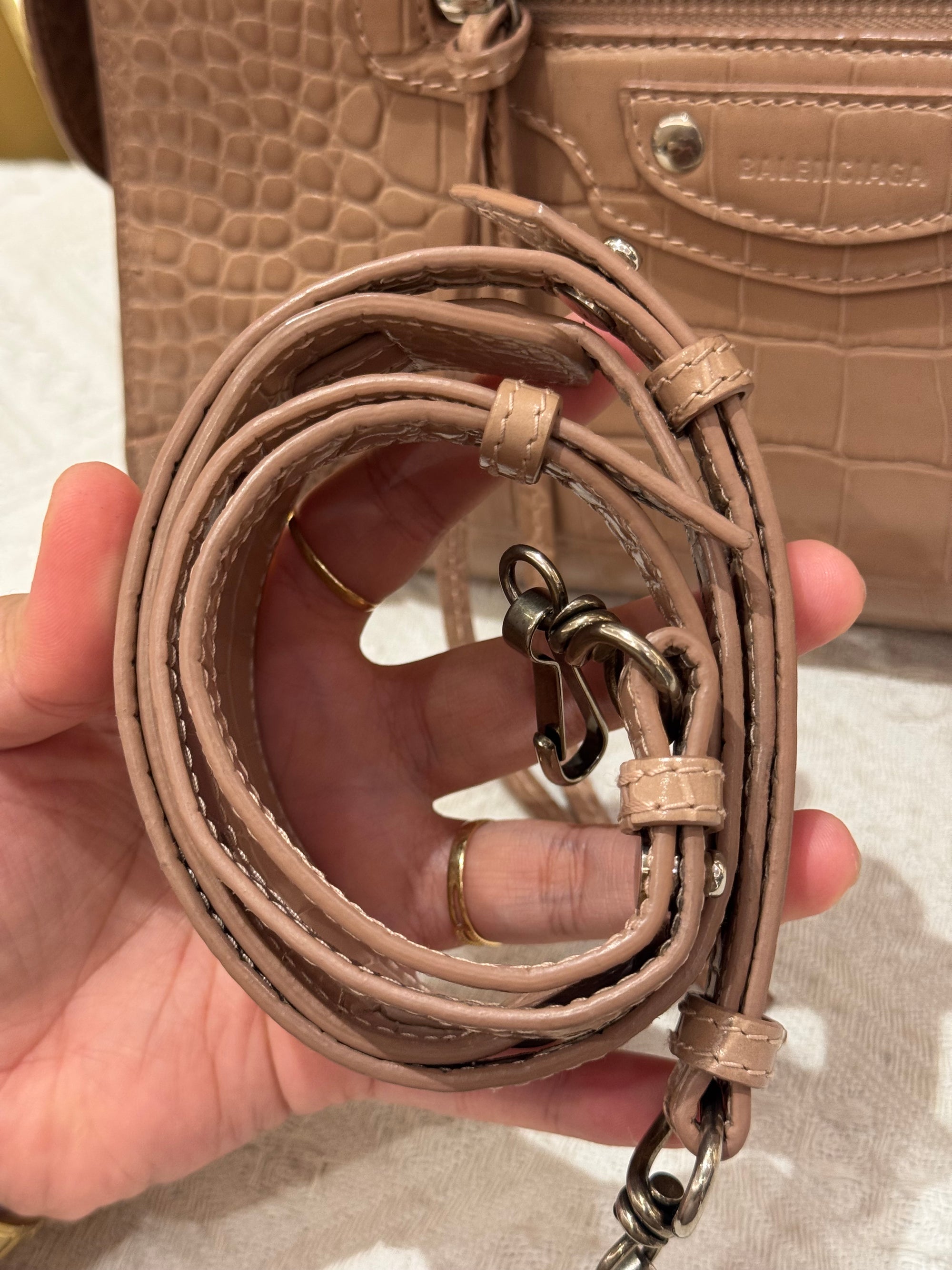 Balenciaga Neo Classic Croco