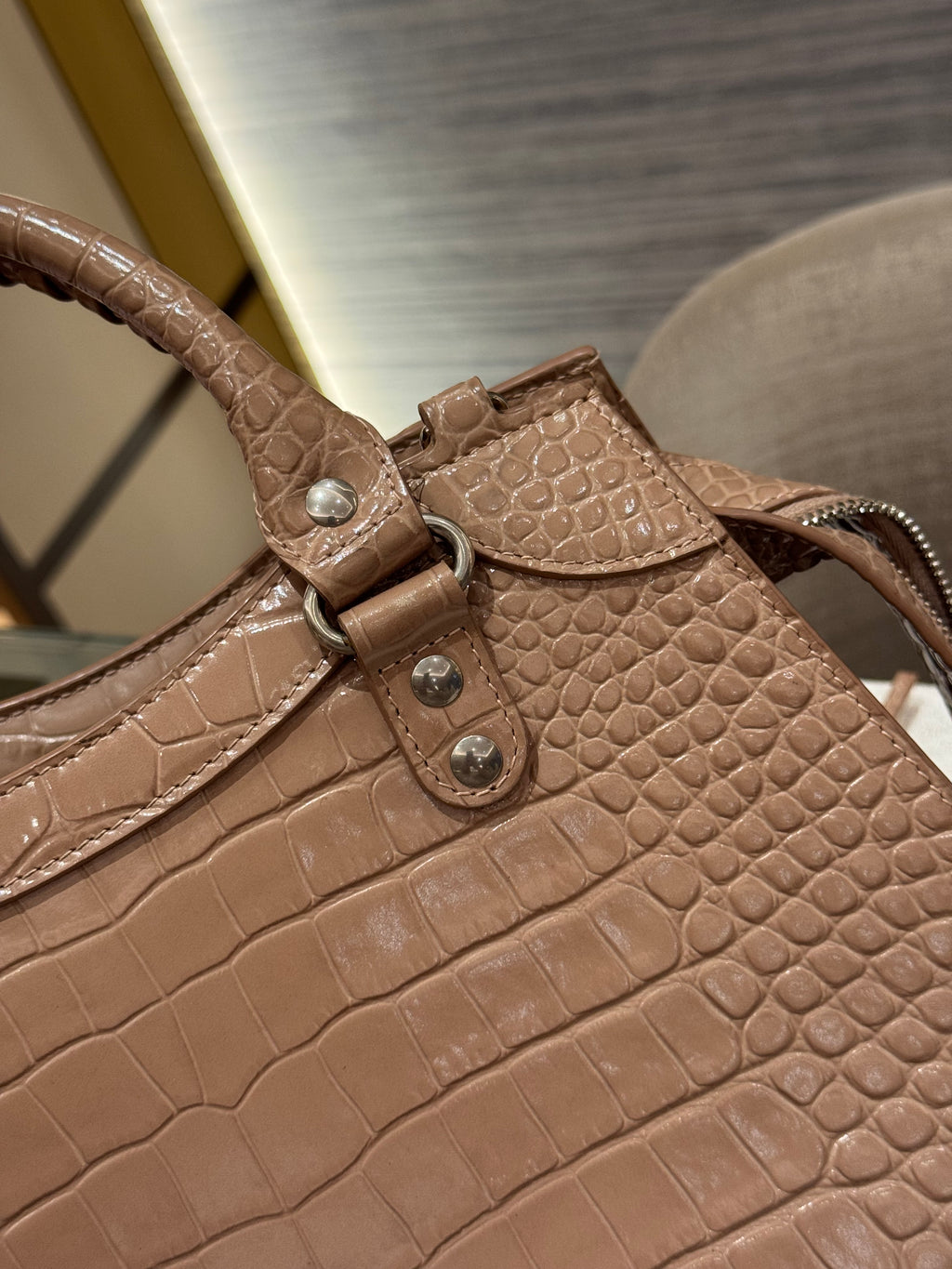 Balenciaga Neo Classic Croco