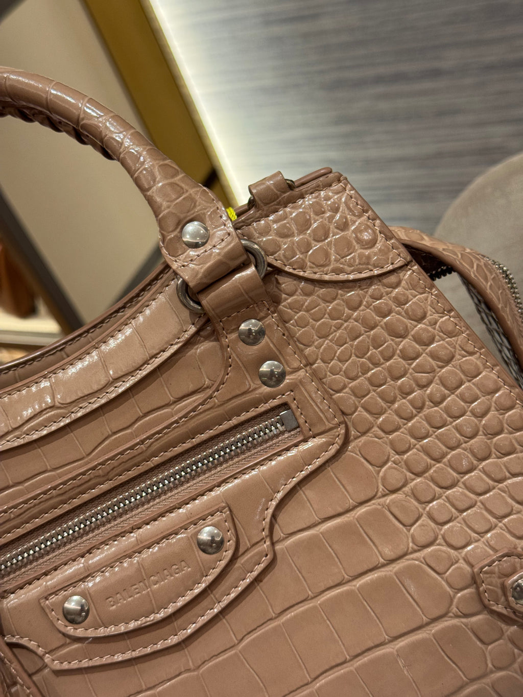 Balenciaga Neo Classic Croco